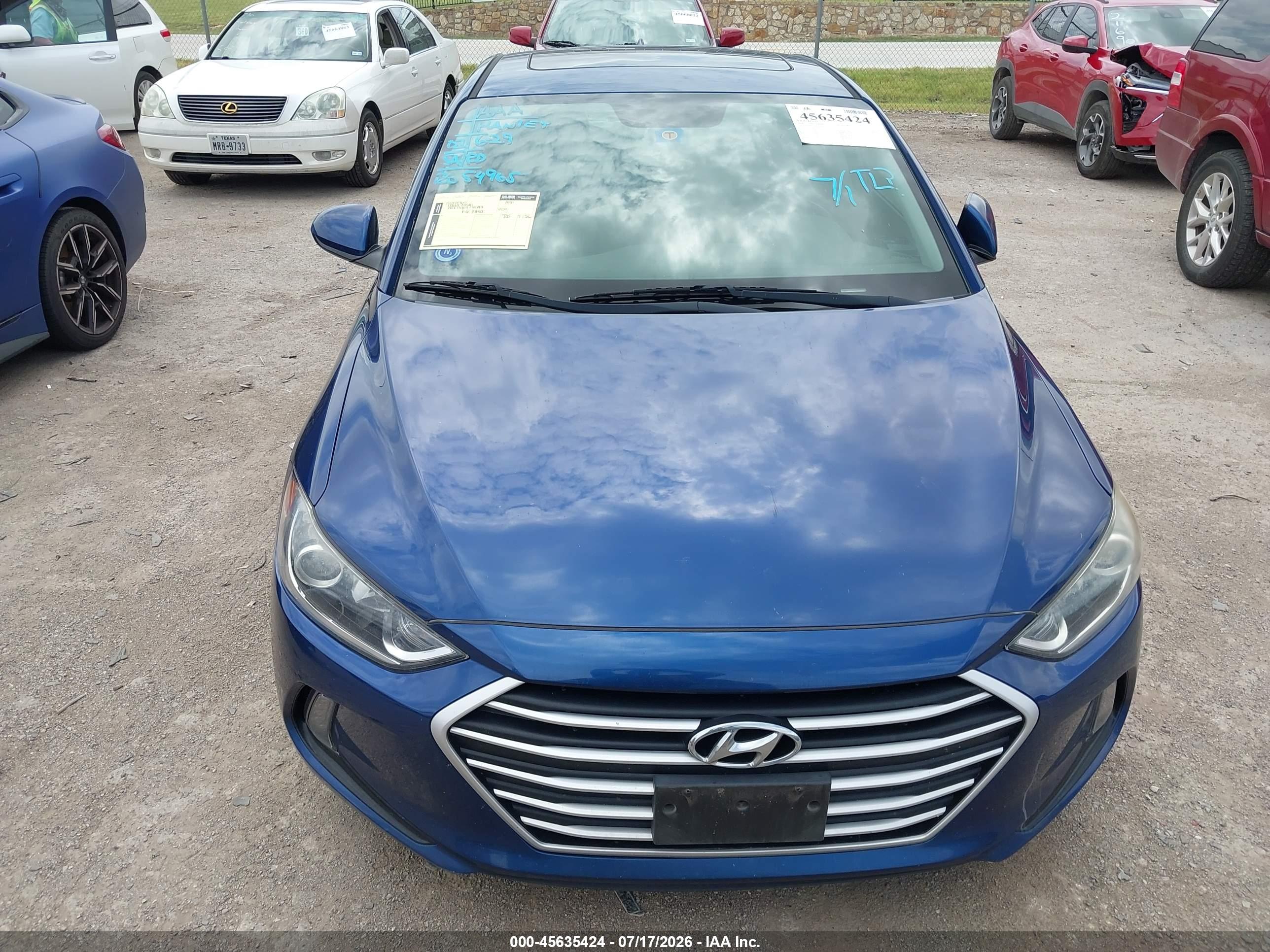 2018 HYUNDAI ELANTRA