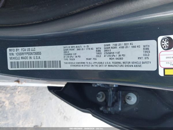 2025 RAM 1500 Big Horn/Lonestar