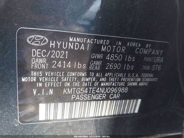 2022 GENESIS G70 3.3T RWD