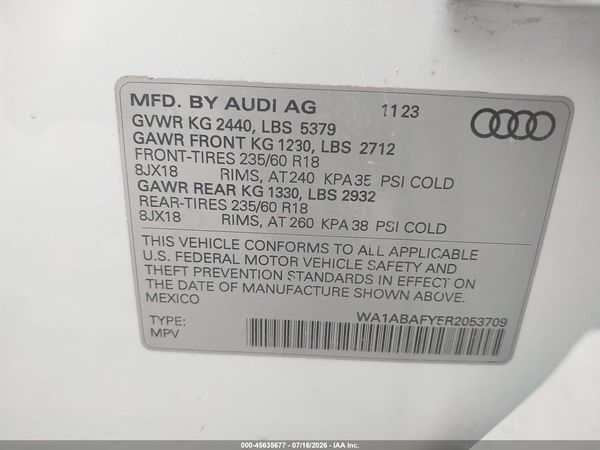 2024 AUDI Q5