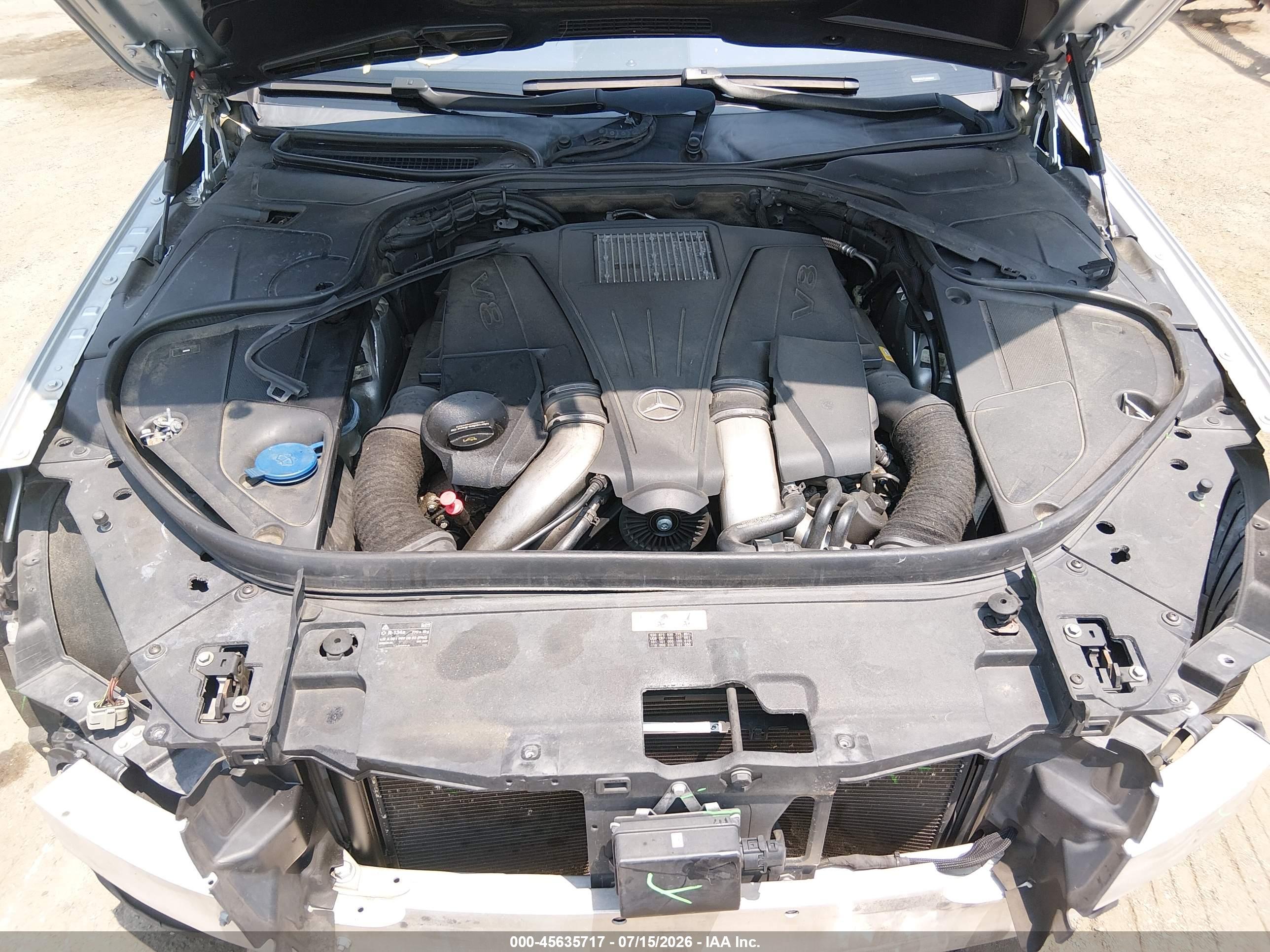 2014 MERCEDES-BENZ S 550 S550