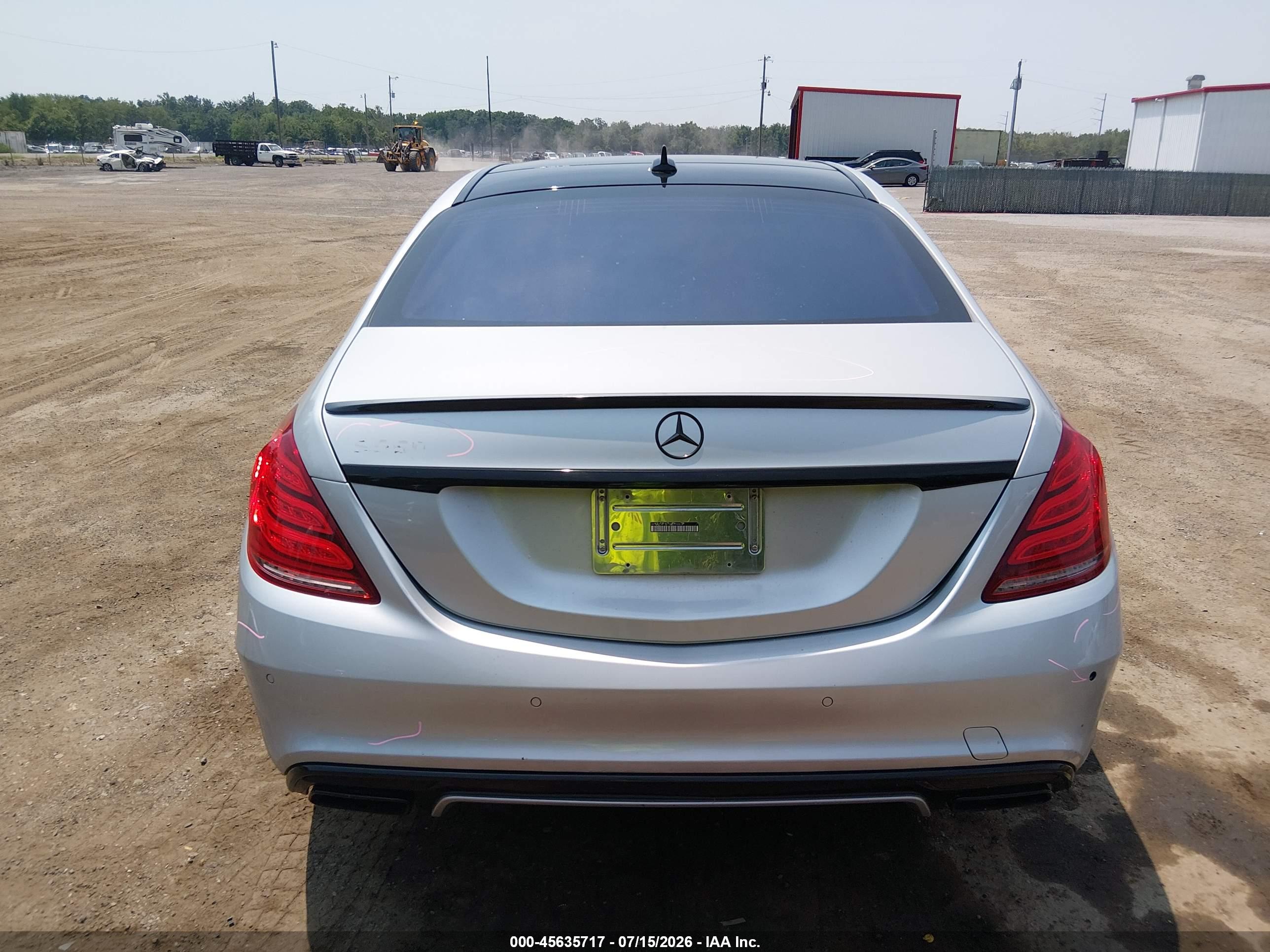 2014 MERCEDES-BENZ S 550 S550