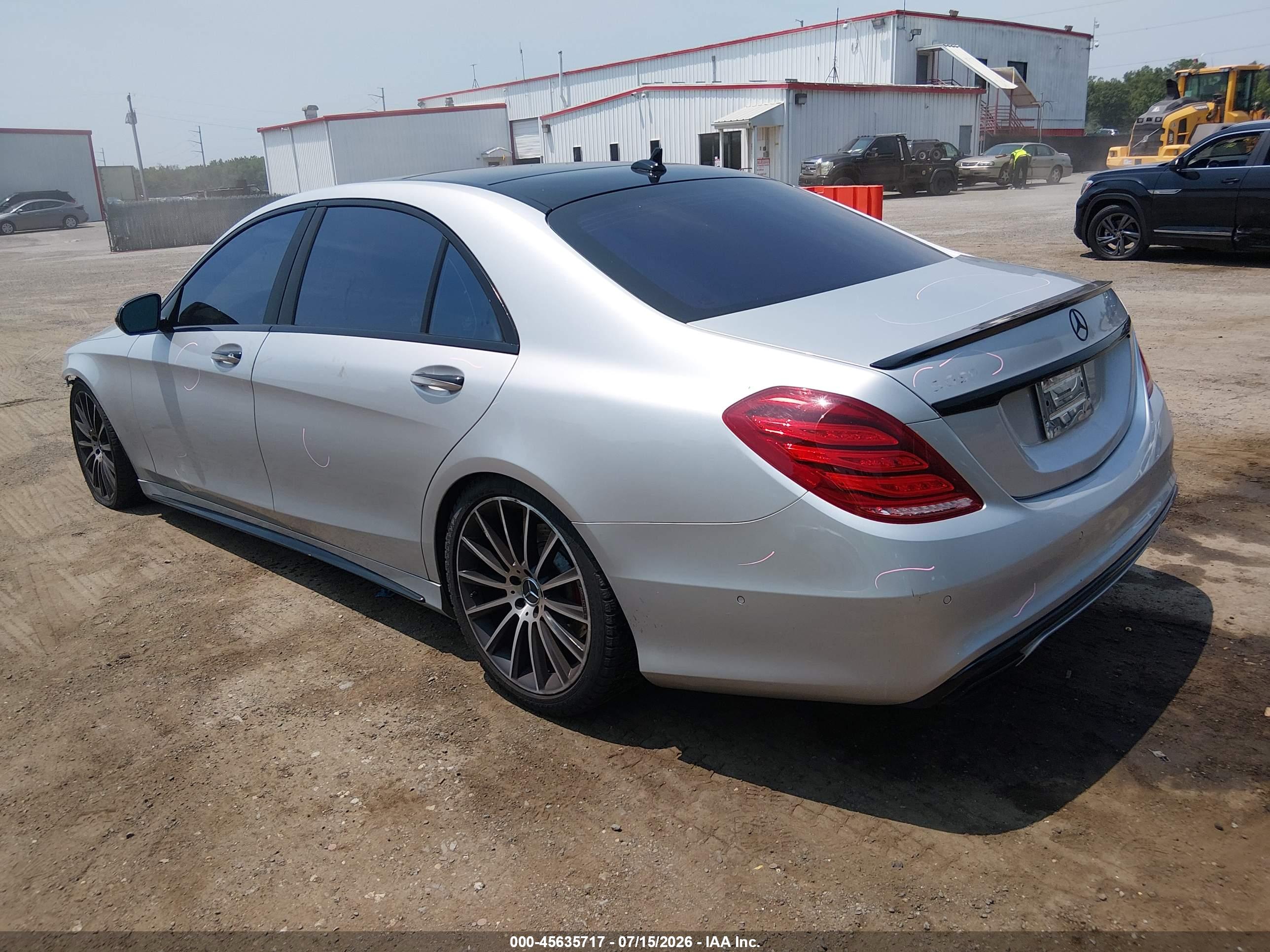 2014 MERCEDES-BENZ S 550 S550