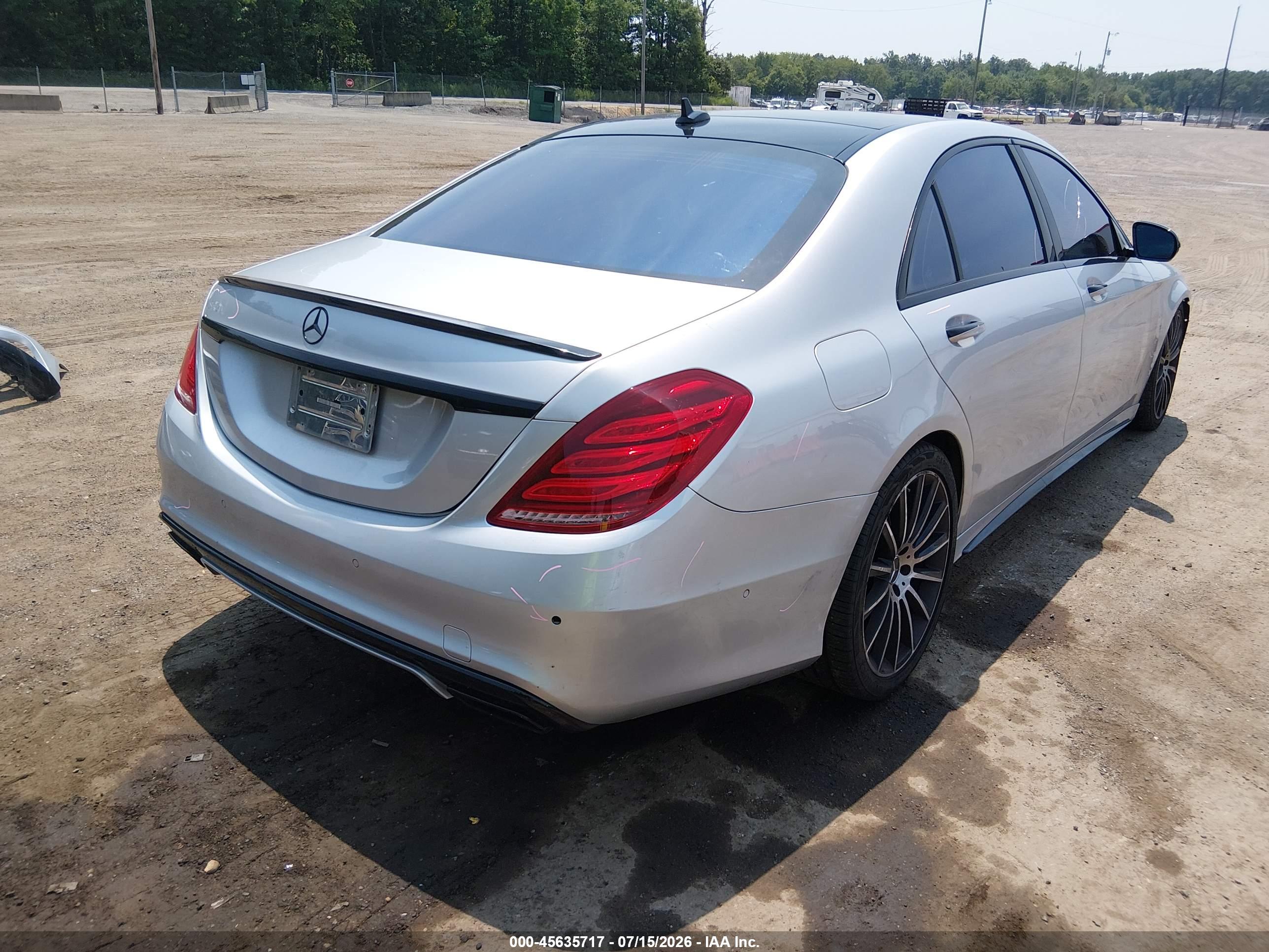 2014 MERCEDES-BENZ S 550 S550