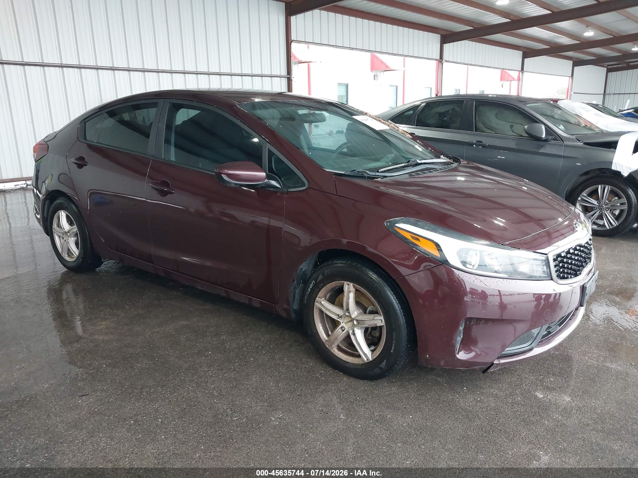 2018 KIA FORTE LX