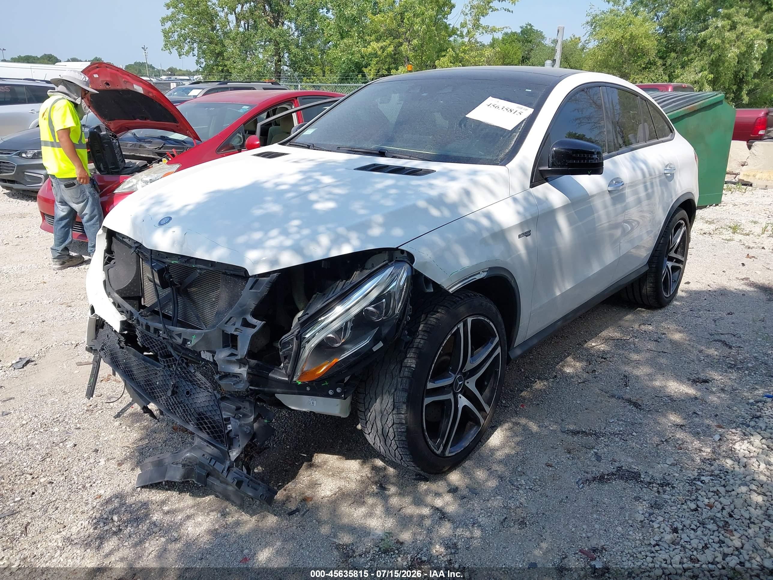 2017 MERCEDES-BENZ AMG GLE 43 COUPE 4MATIC