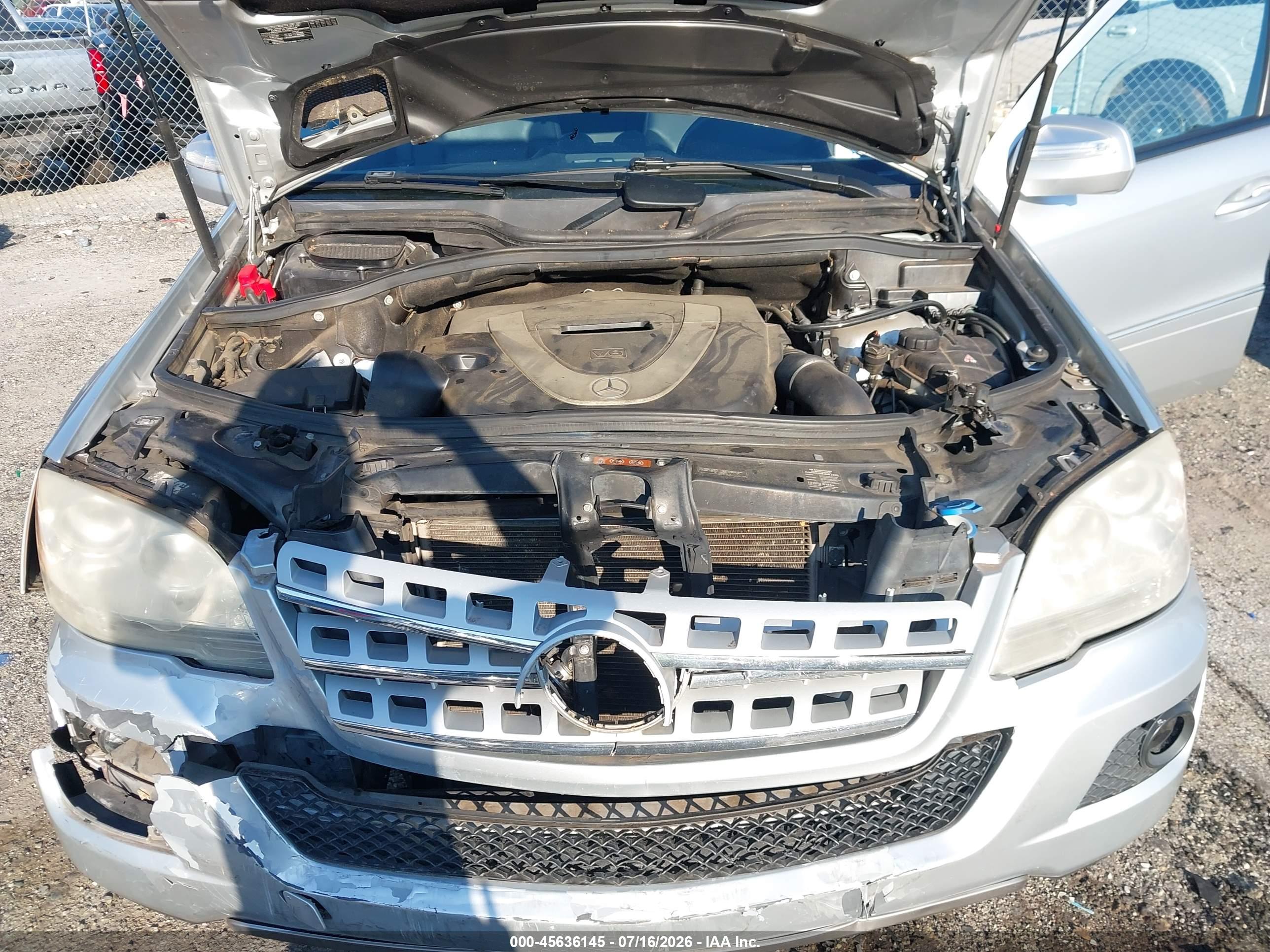 2009 MERCEDES-BENZ ML 350 ML350 4-MATIC