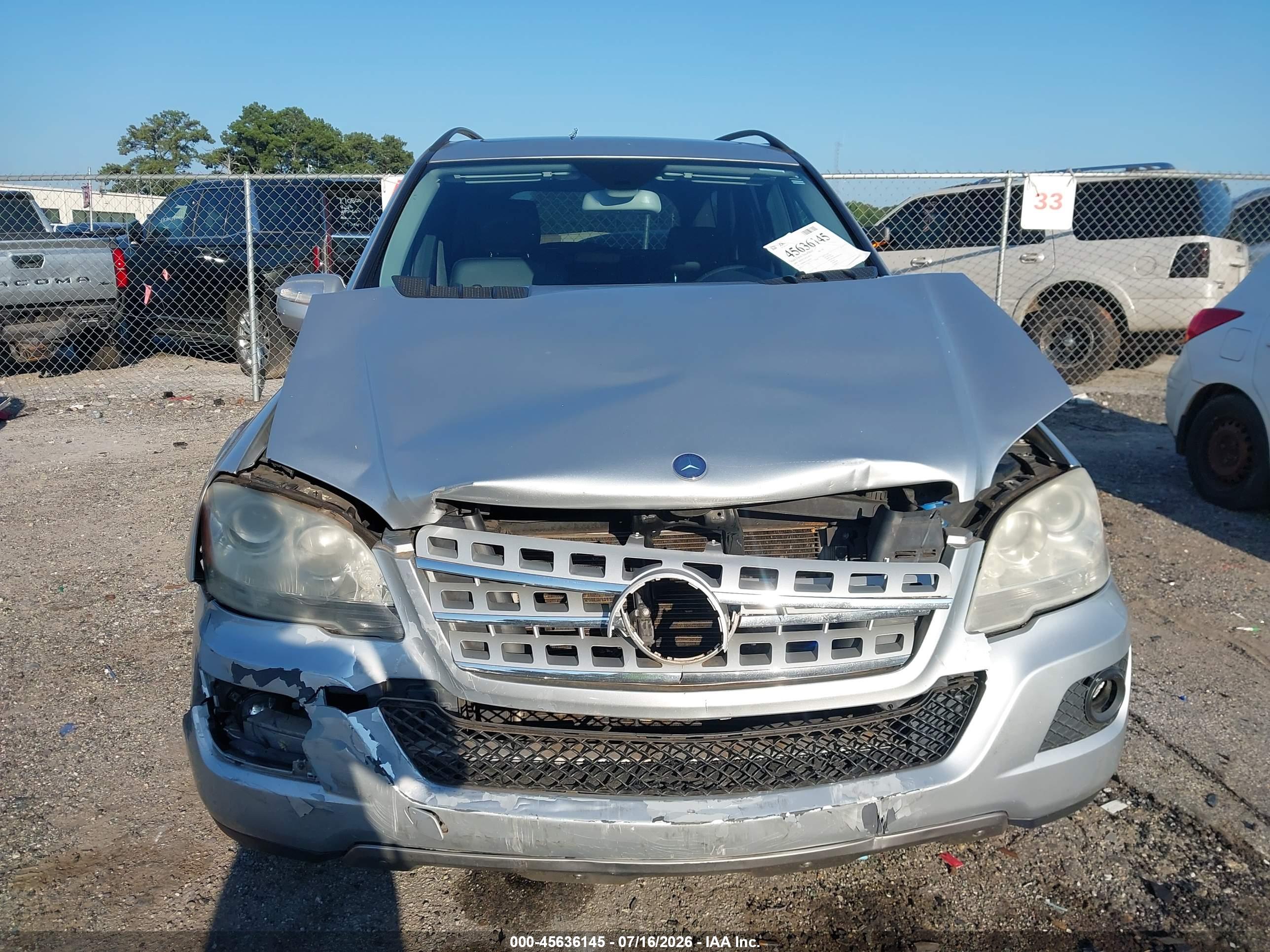 2009 MERCEDES-BENZ ML 350 ML350 4-MATIC