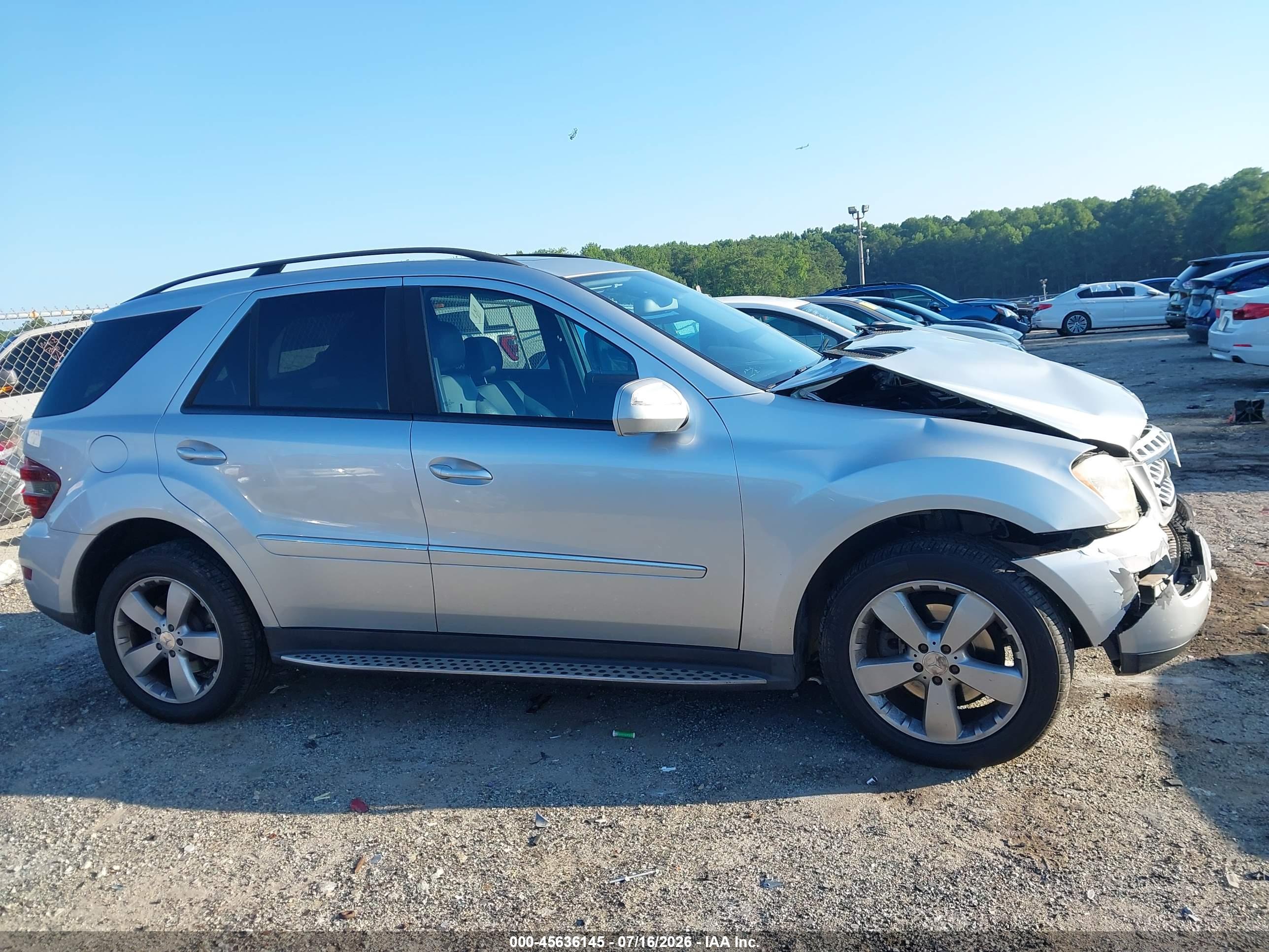 2009 MERCEDES-BENZ ML 350 ML350 4-MATIC