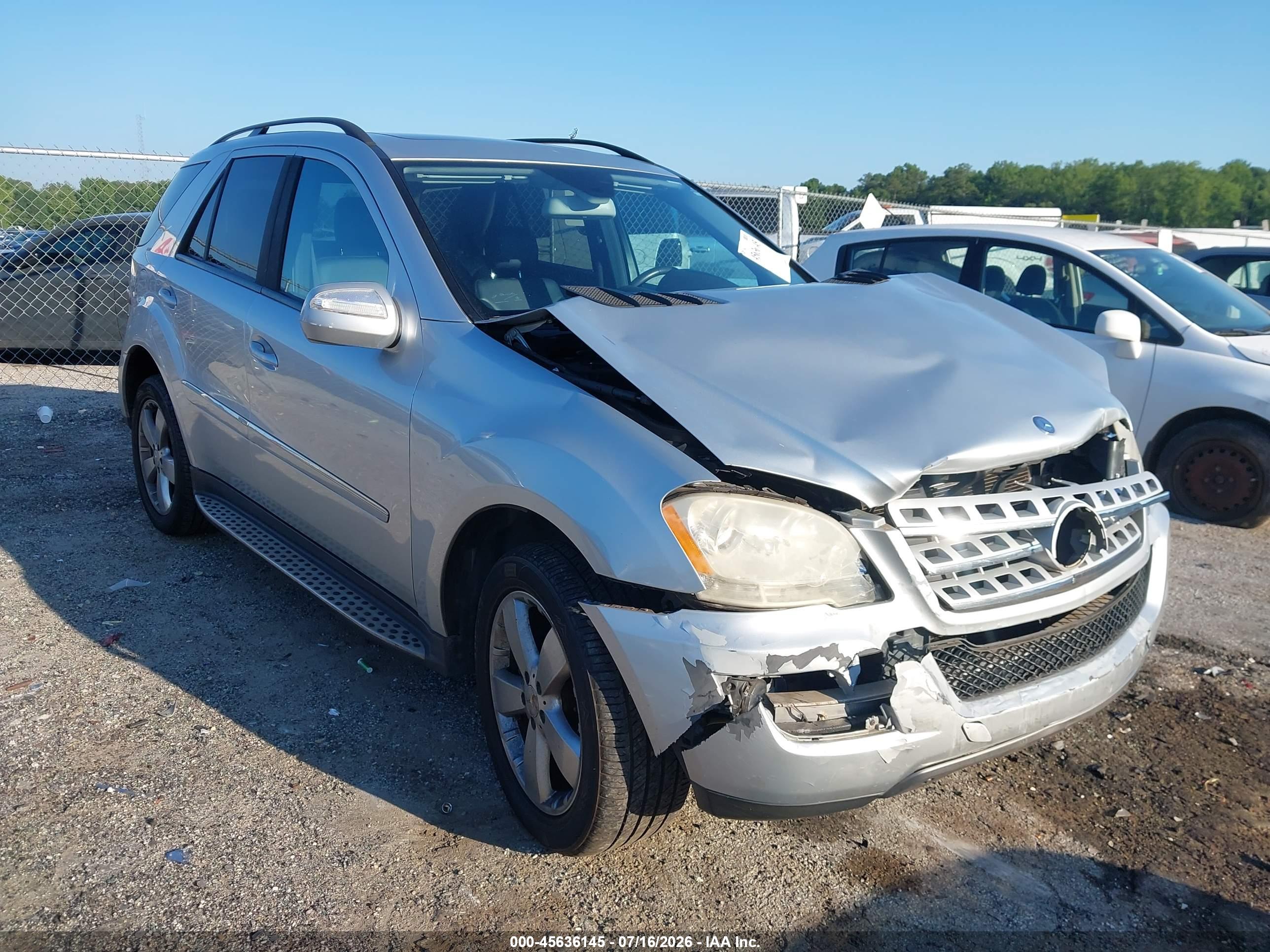 2009 MERCEDES-BENZ ML 350 ML350 4-MATIC