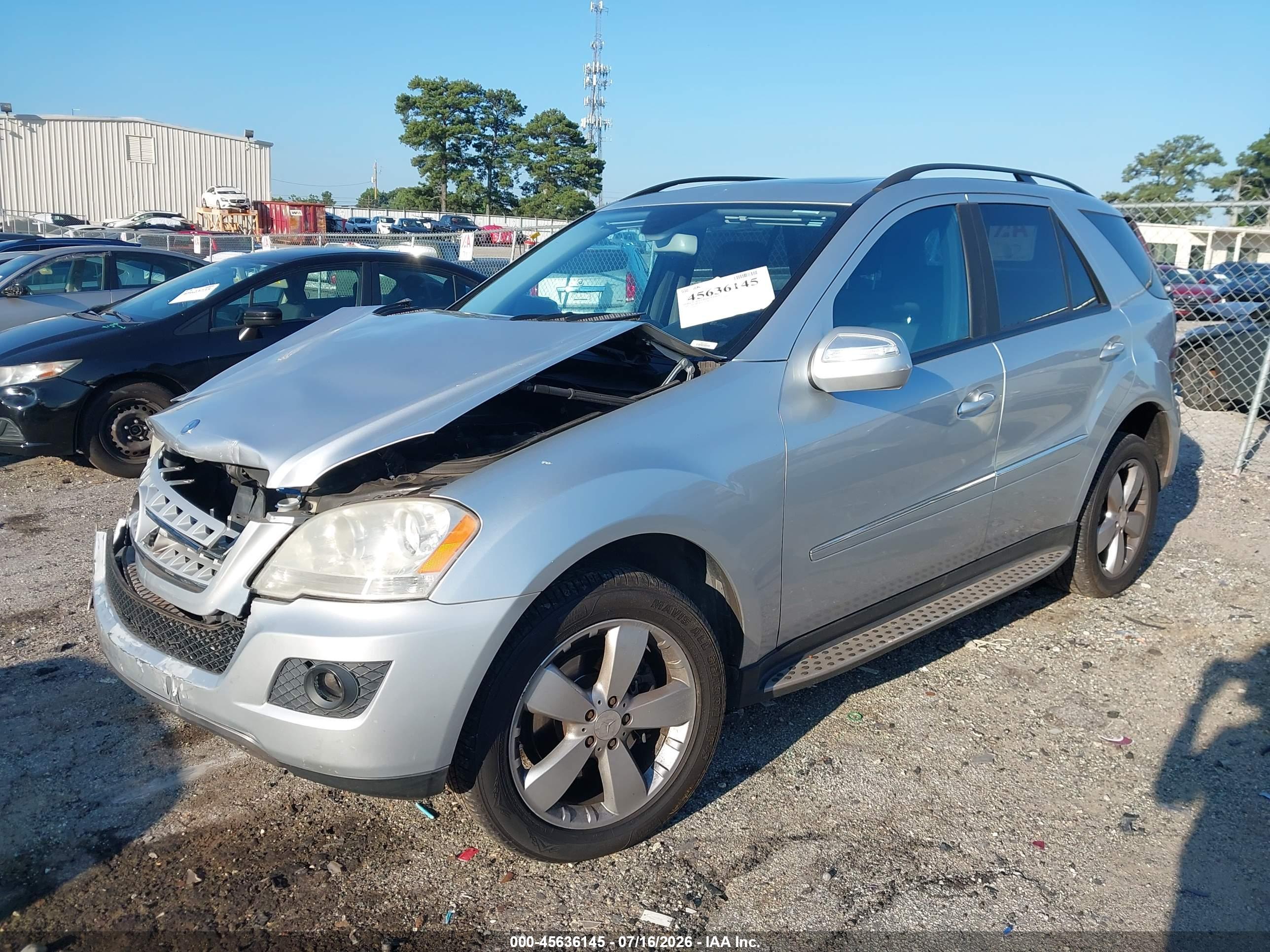 2009 MERCEDES-BENZ ML 350 ML350 4-MATIC