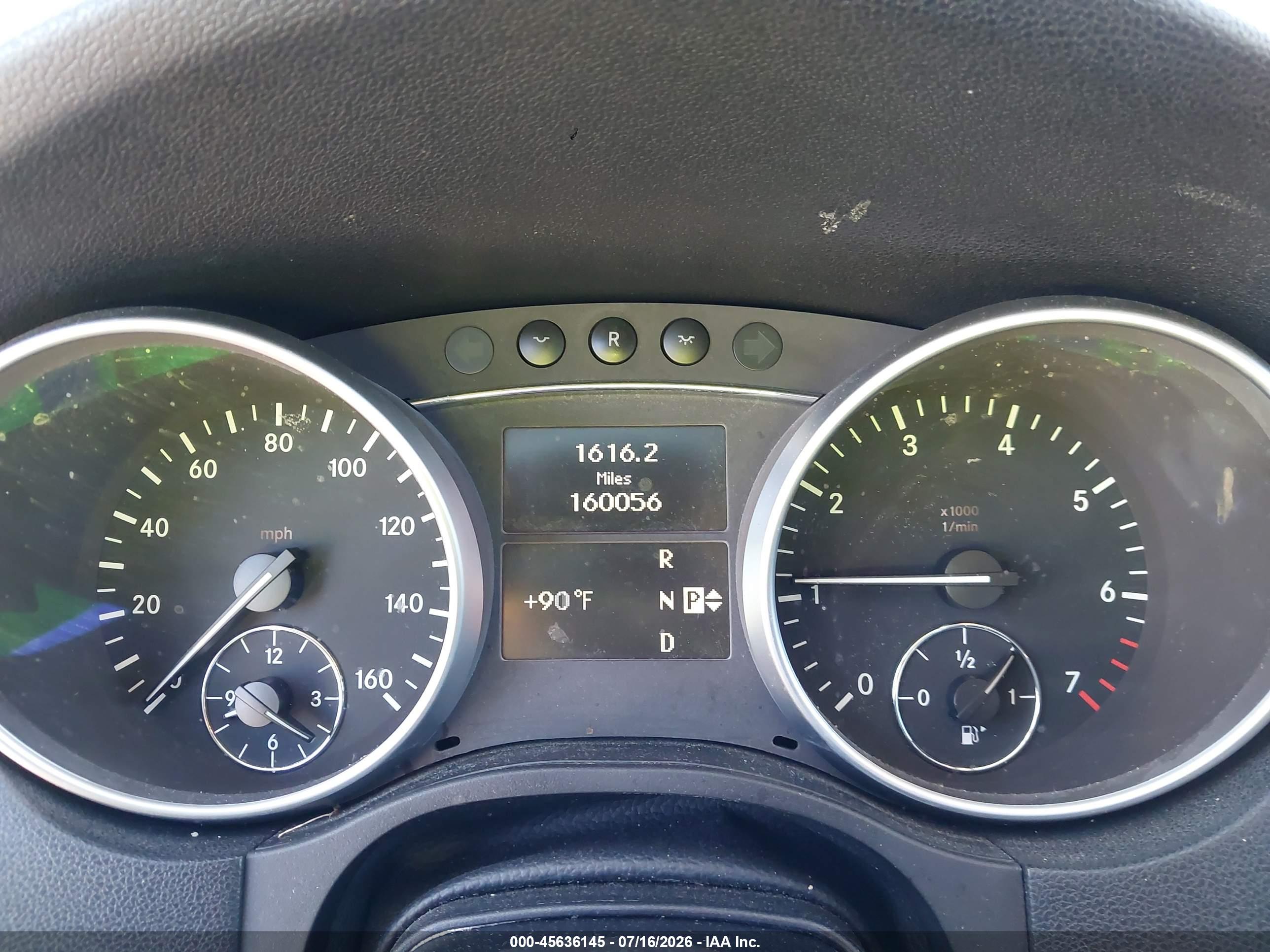 2009 MERCEDES-BENZ ML 350 ML350 4-MATIC