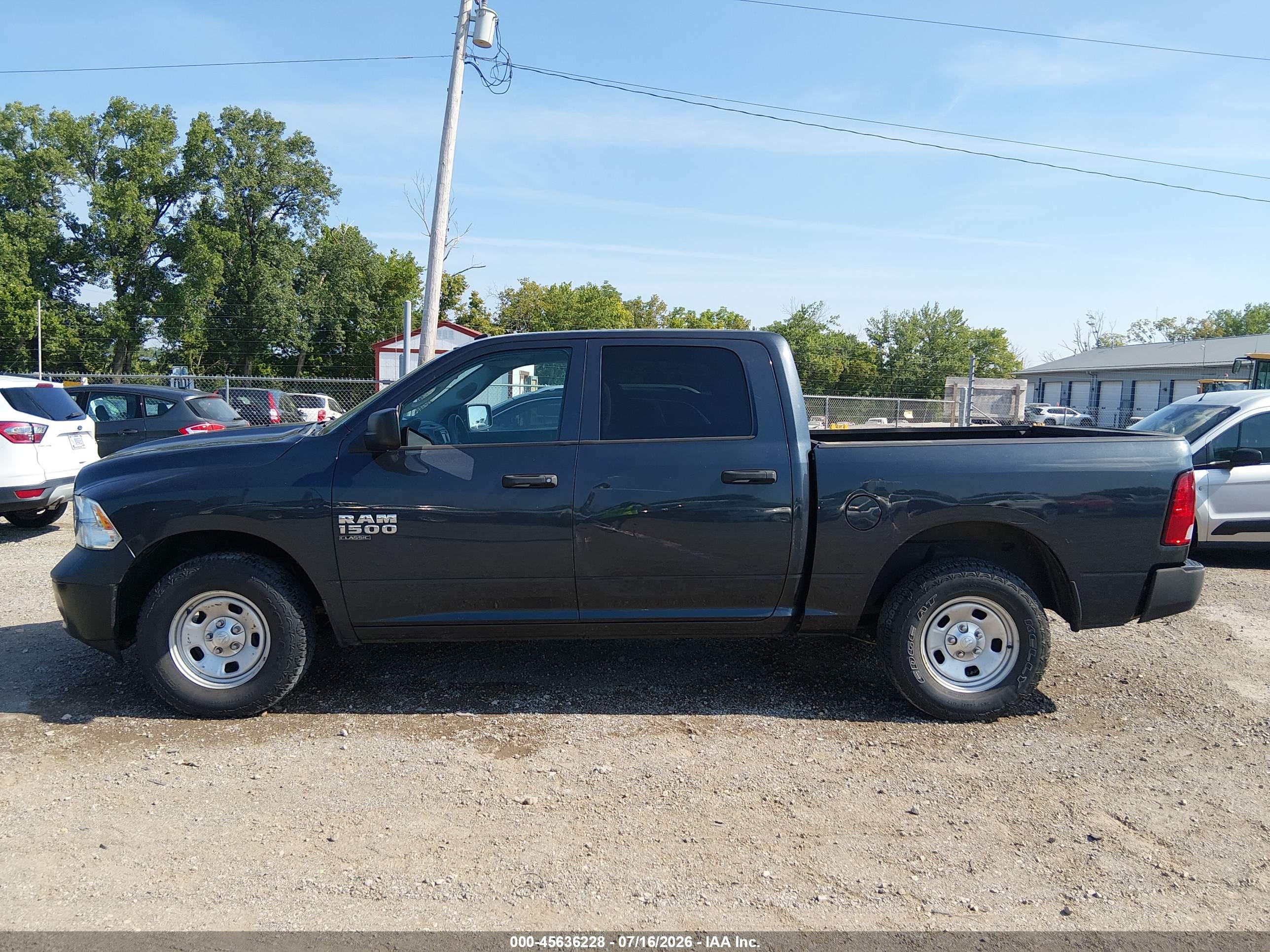 2019 RAM 1500 CLASSIC TRADESMAN  4X4 5'7 BOX