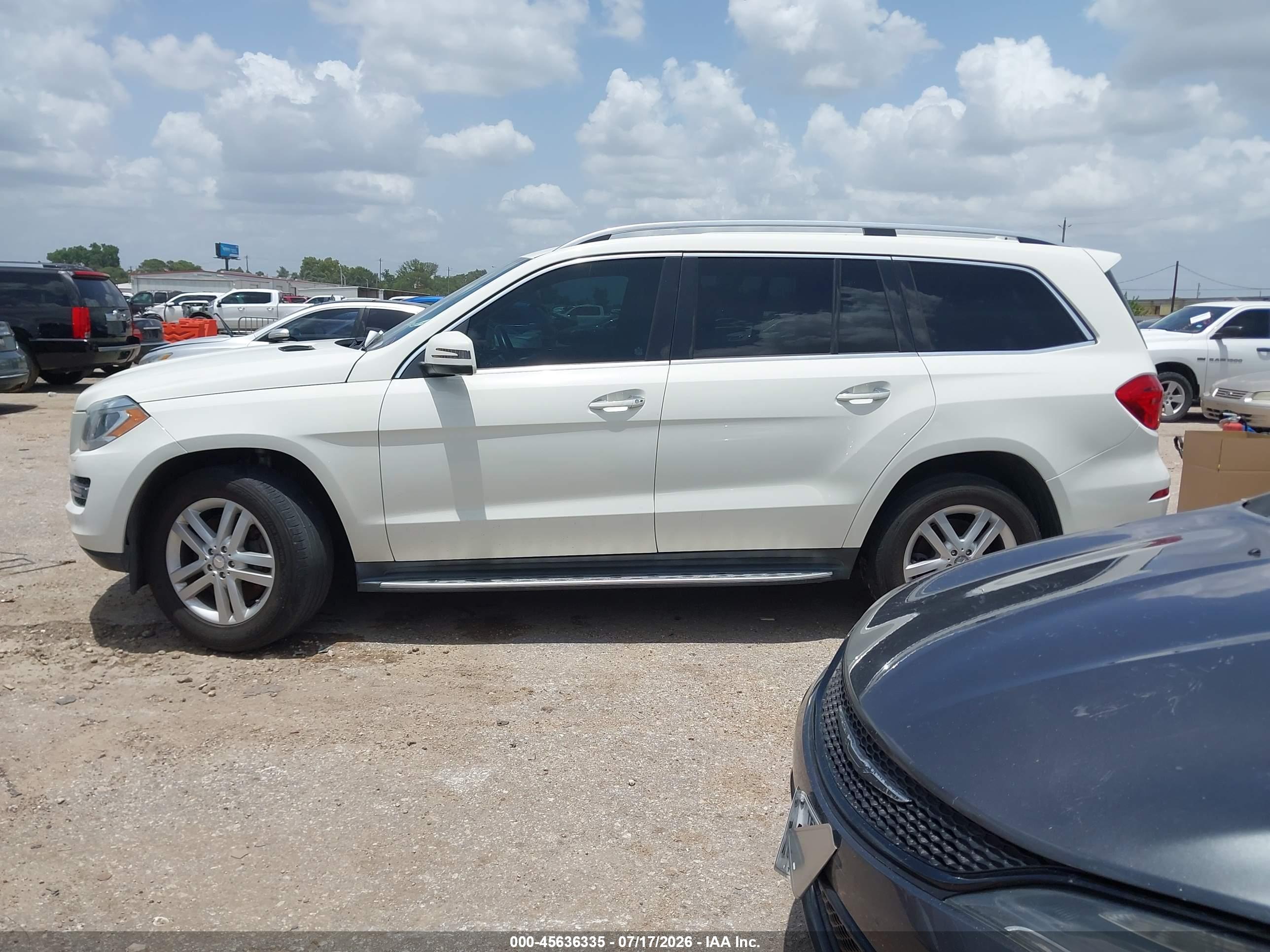 2013 MERCEDES-BENZ GL 450 4MATIC