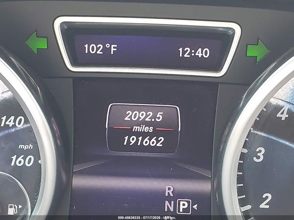 2013 MERCEDES-BENZ GL 450 4MATIC