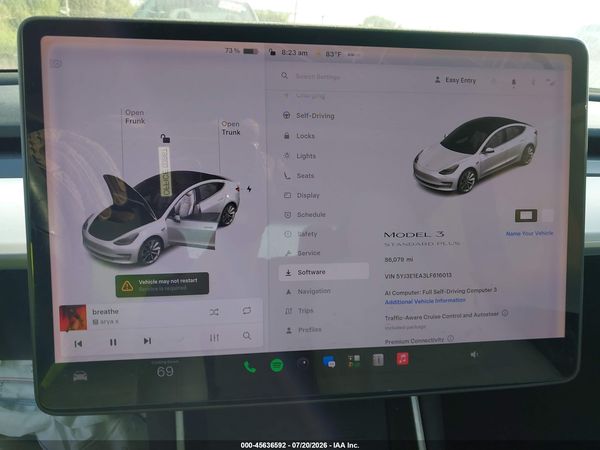 2020 TESLA MODEL 3