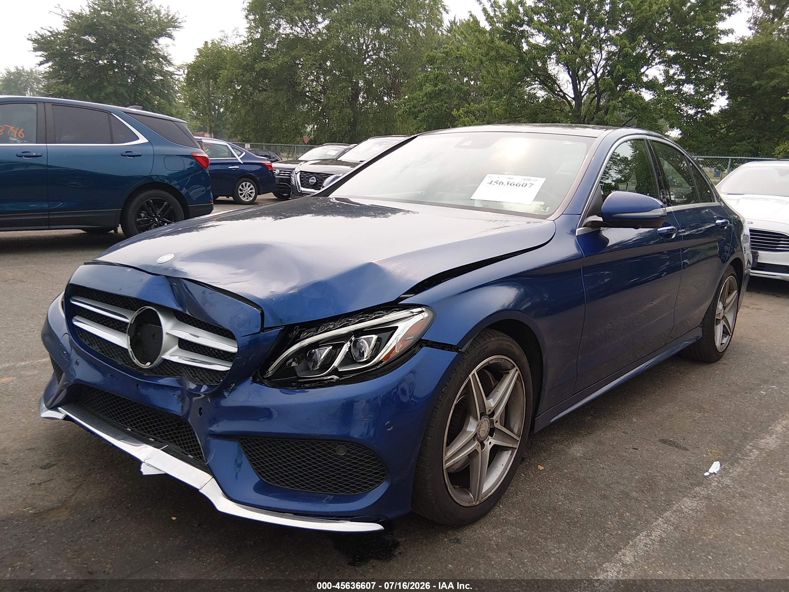 2017 MERCEDES-BENZ C 300