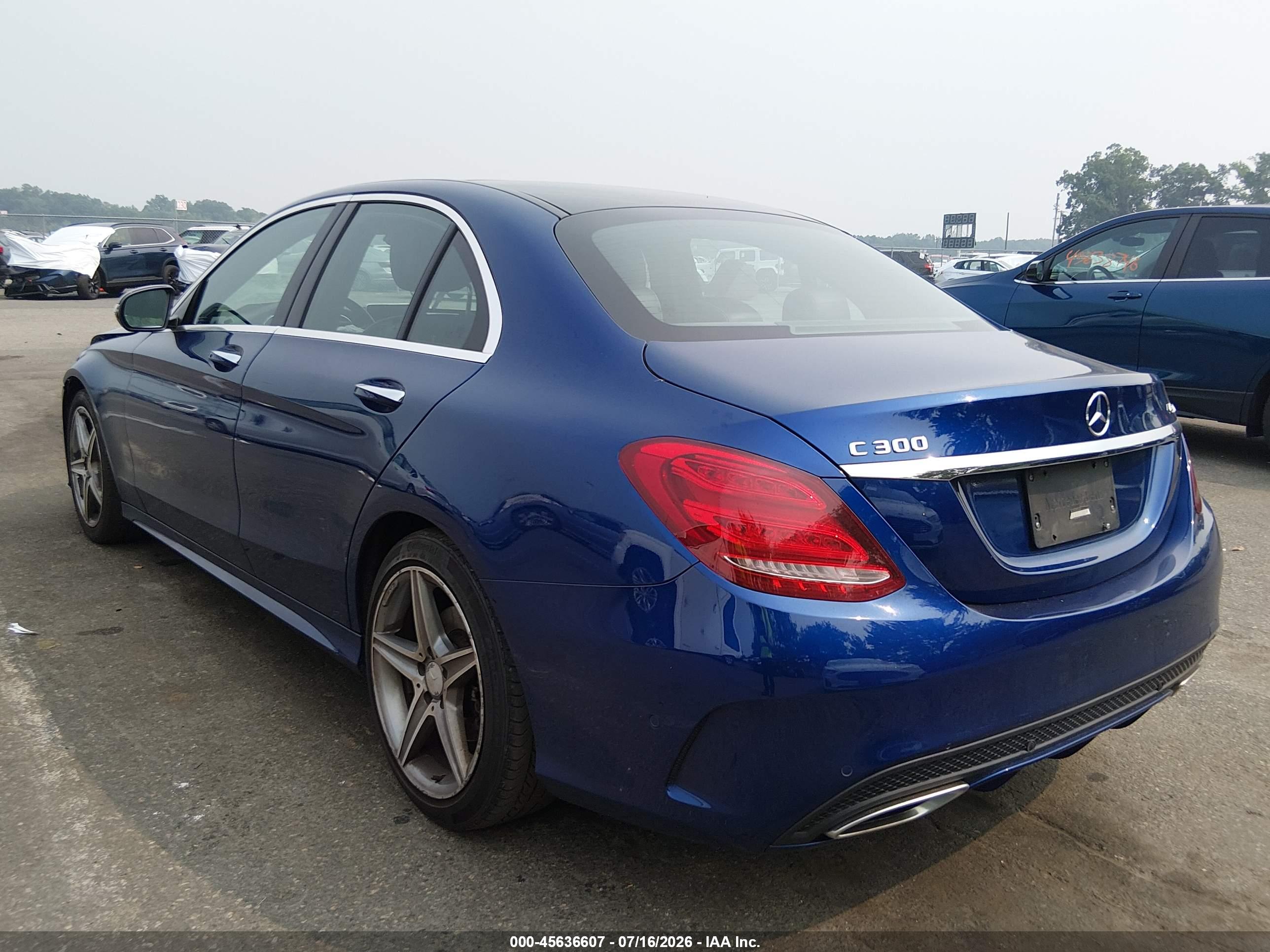 2017 MERCEDES-BENZ C 300