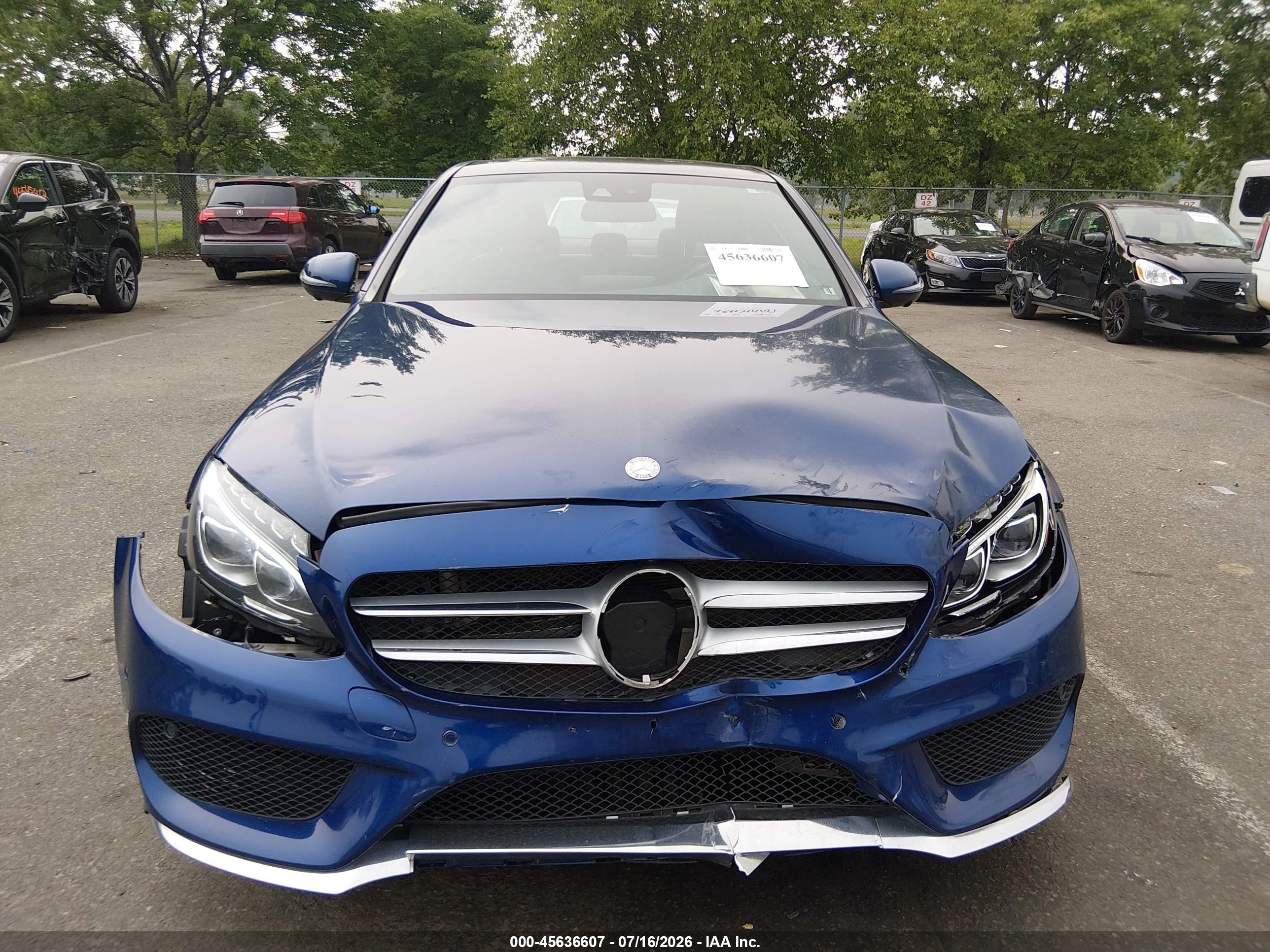 2017 MERCEDES-BENZ C 300