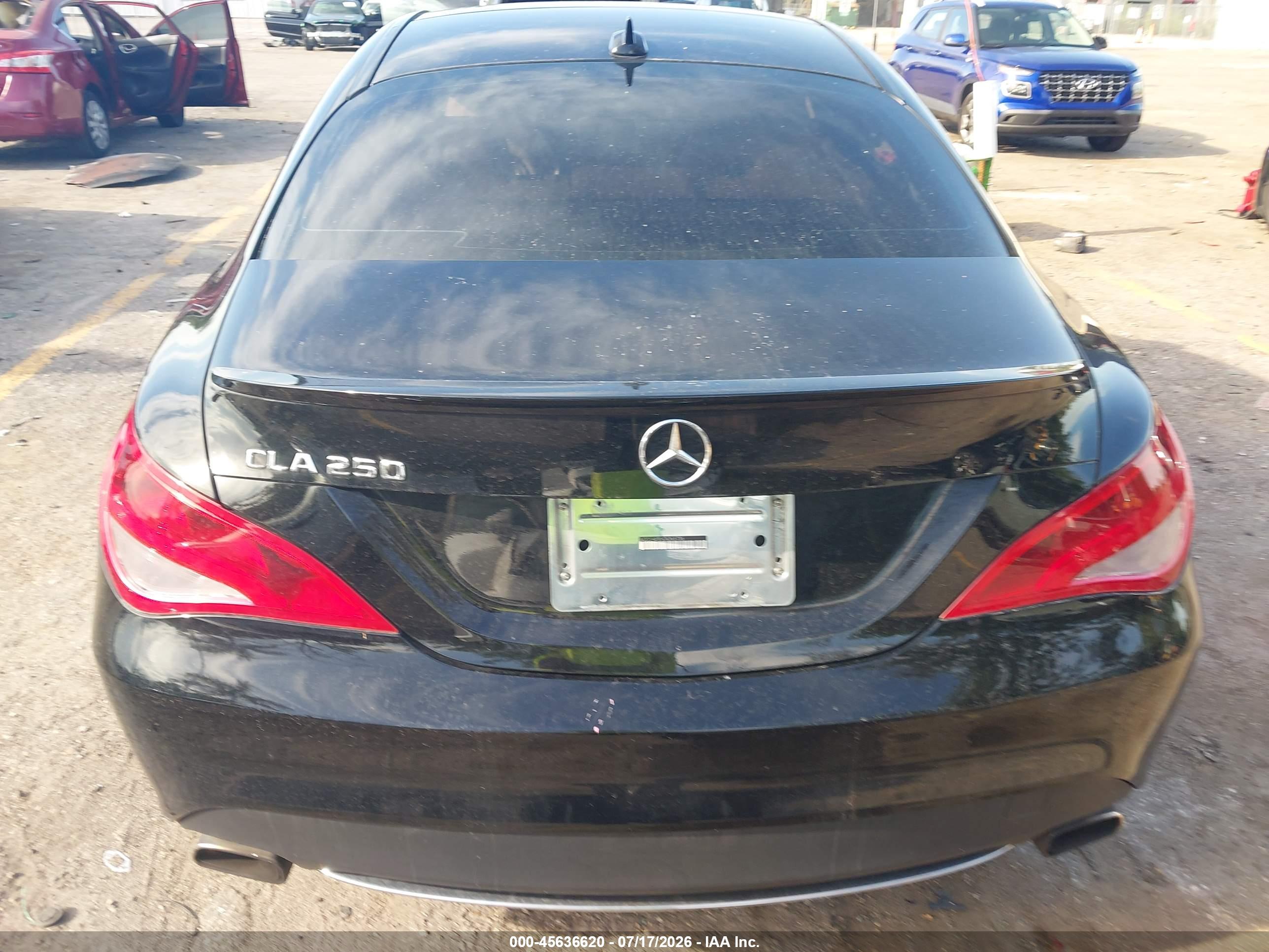 2016 MERCEDES-BENZ CLA 250 CLA250