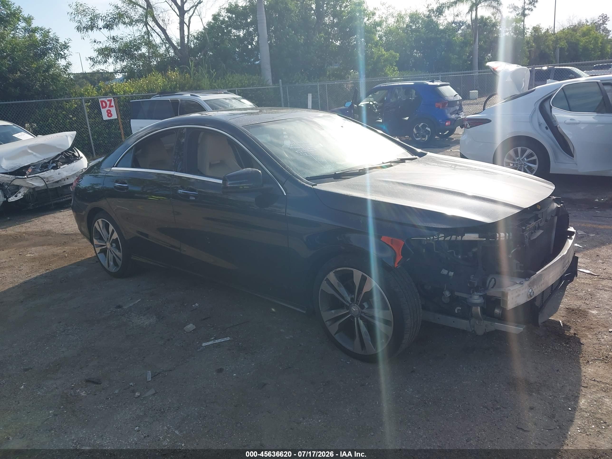 2016 MERCEDES-BENZ CLA 250 CLA250