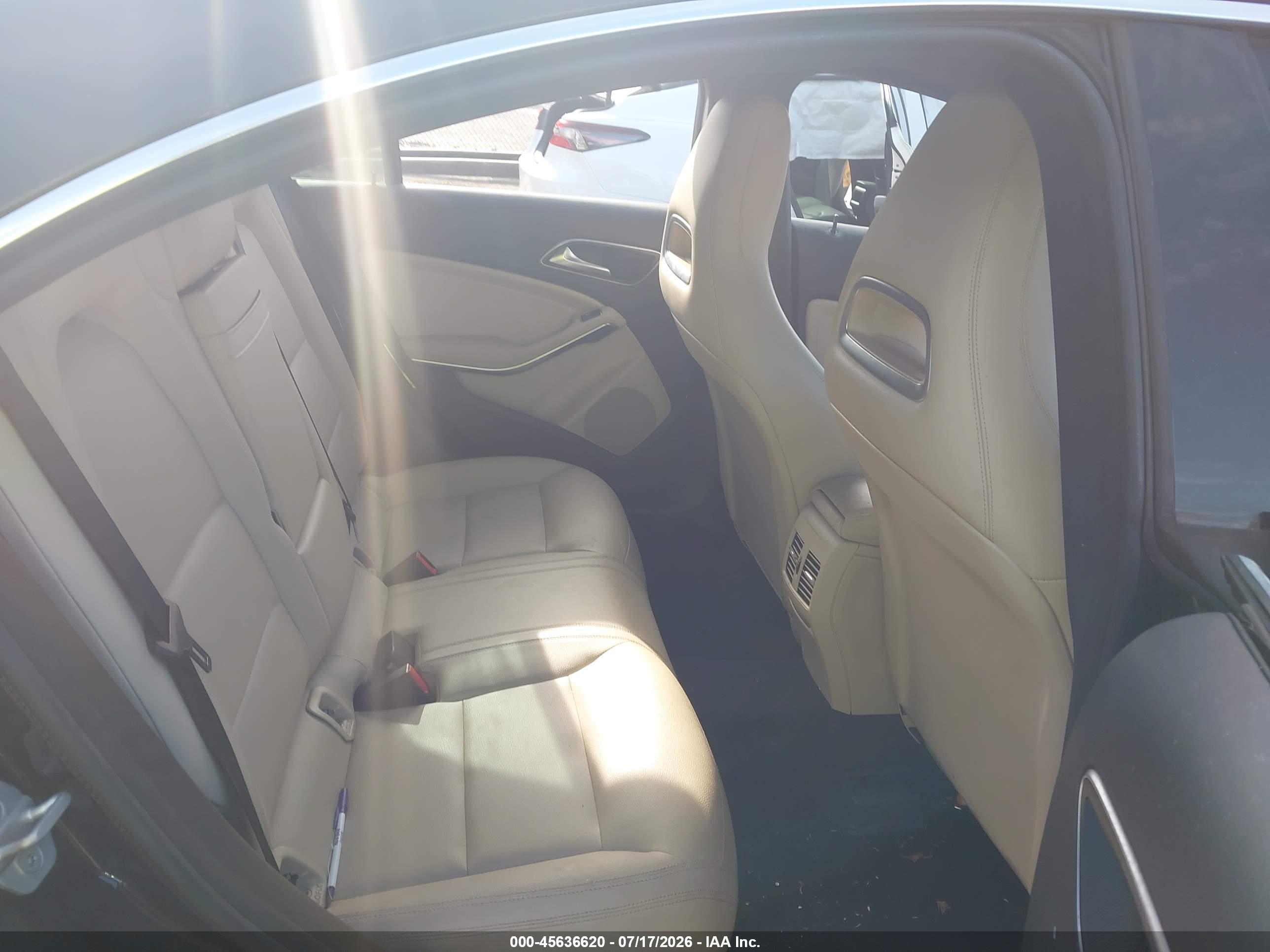 2016 MERCEDES-BENZ CLA 250 CLA250