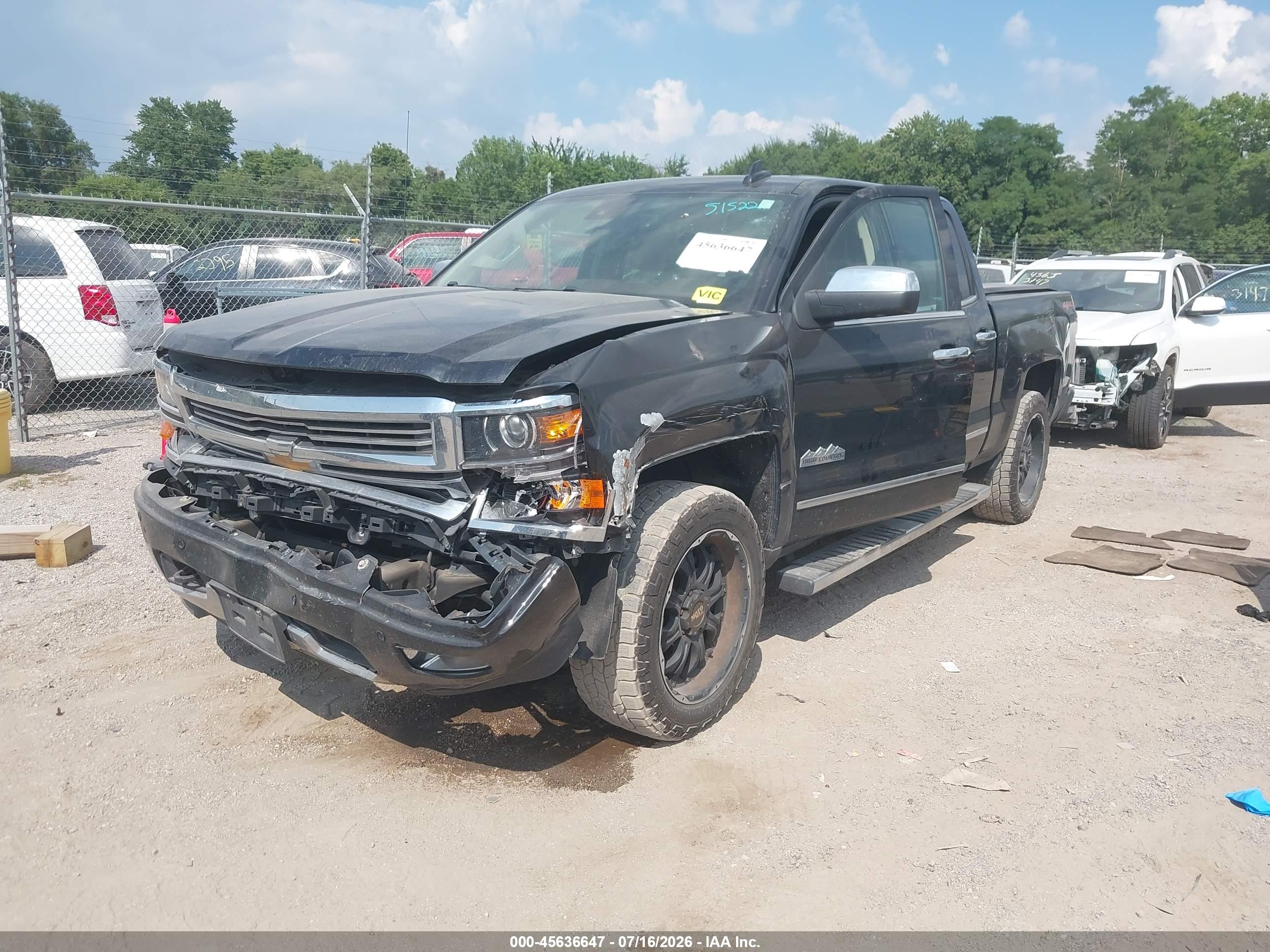 2015 CHEVROLET SILVERADO 1500 HIGH COUNTRY — I2