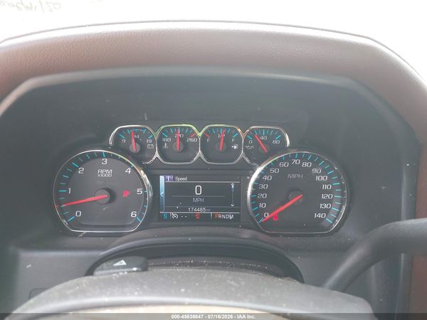 2015 CHEVROLET SILVERADO 1500 HIGH COUNTRY — I118