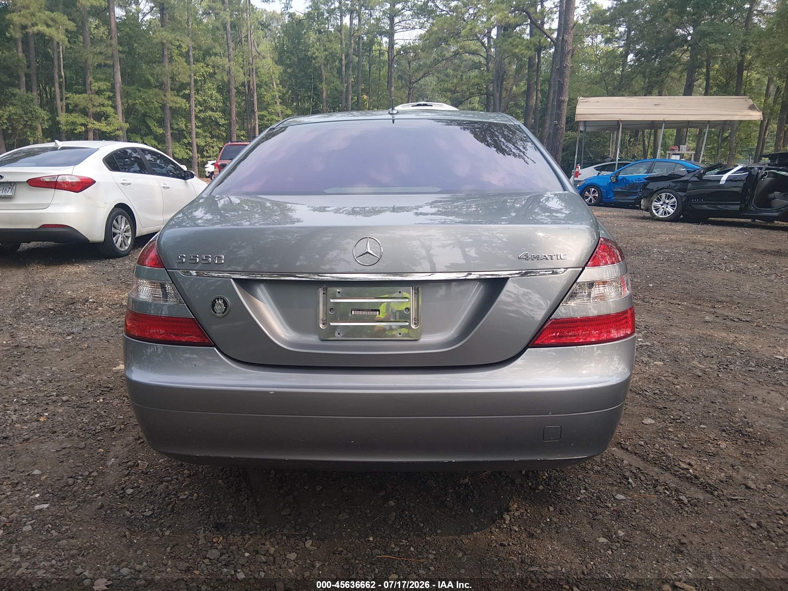 2007 MERCEDES-BENZ S 550 S550