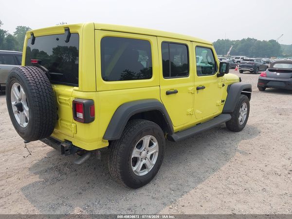 2022 JEEP WRANGLER UNLIMITED SPORT S 4X4