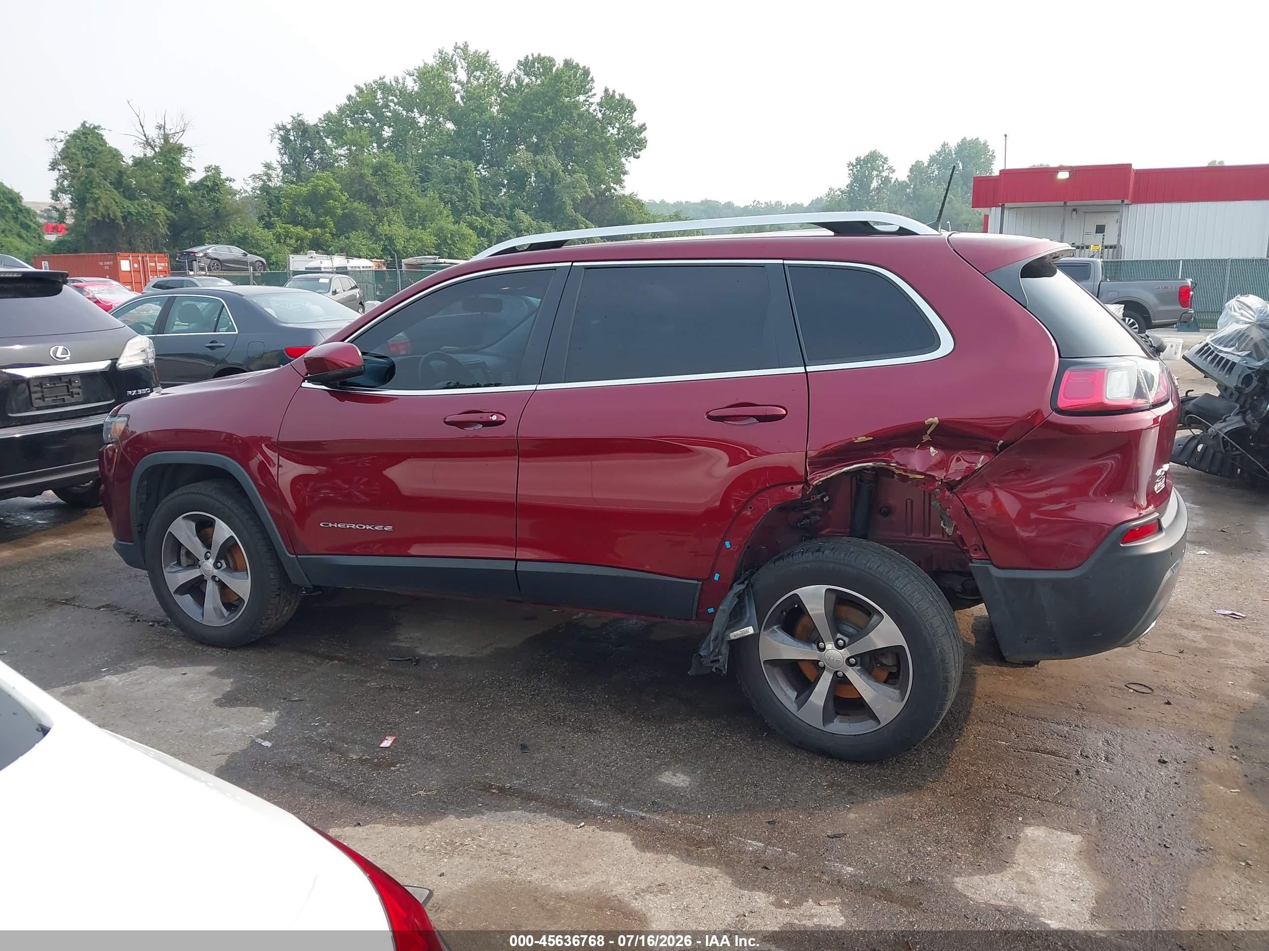 2019 JEEP CHEROKEE LIMITED 4X4
