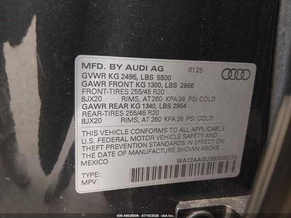 2025 AUDI ALL-NEW Q5