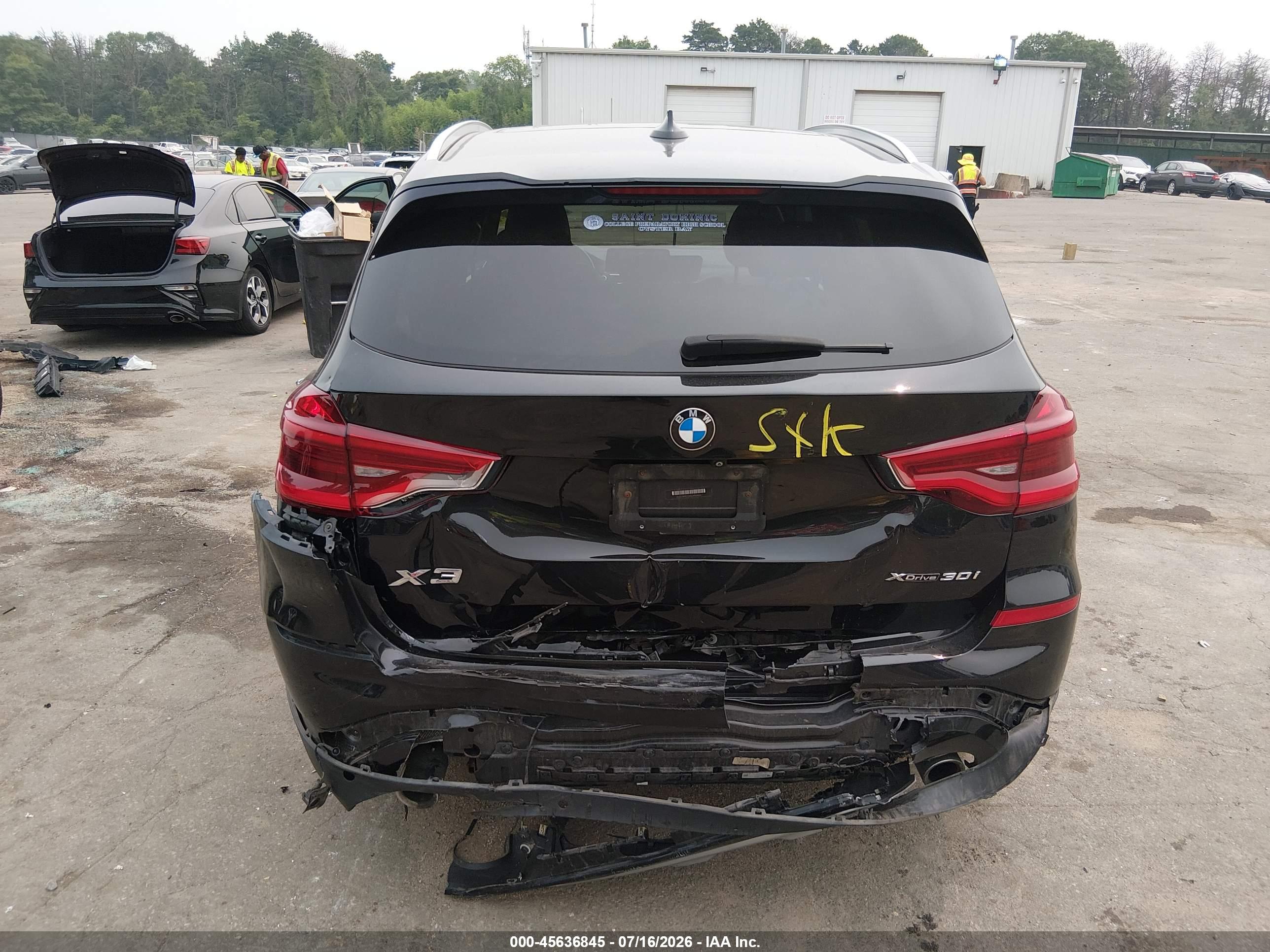 2019 BMW X3 XDRIVE30I