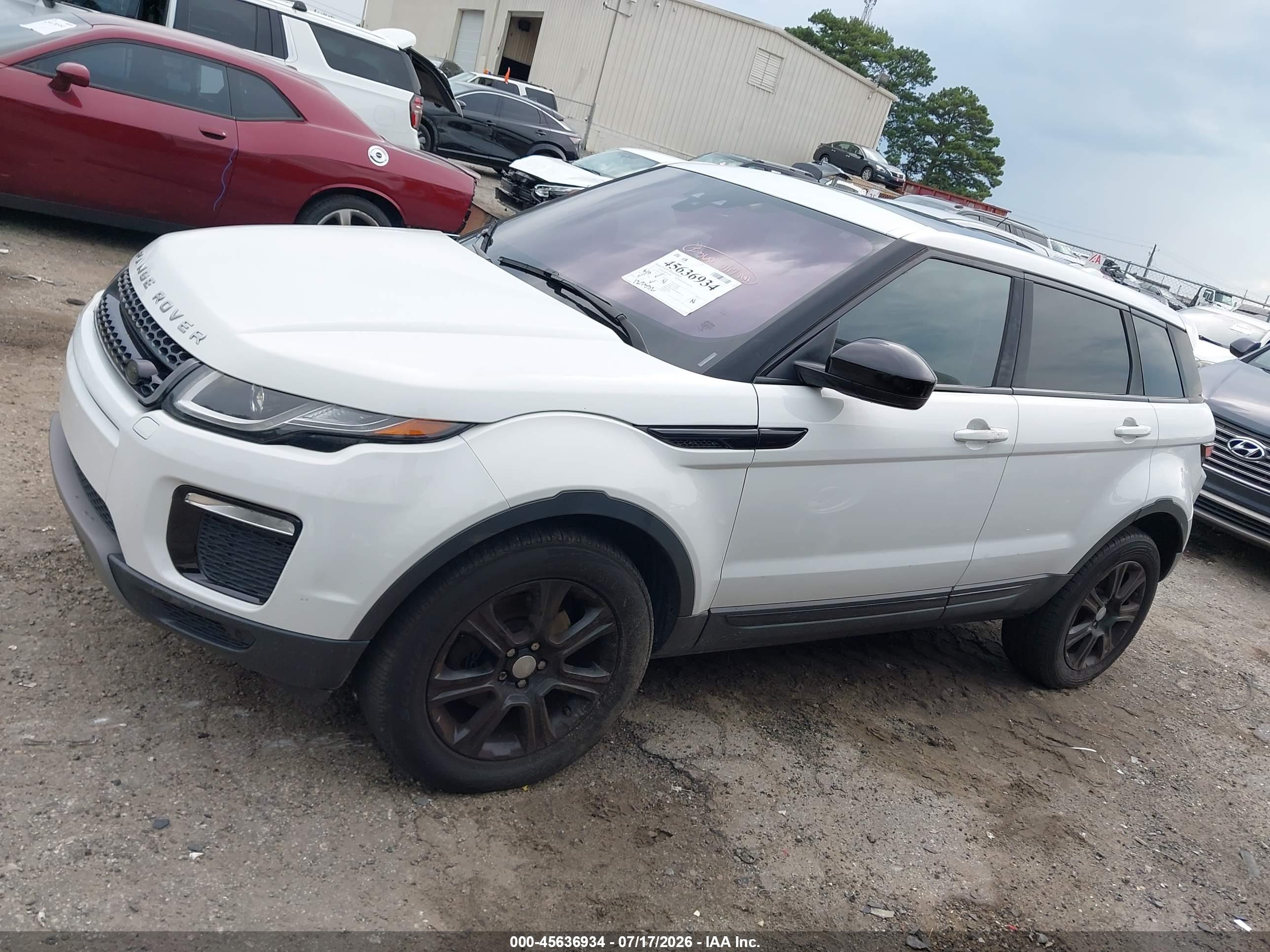 2017 LAND ROVER RANGE ROVER EVOQUE SE/SE PREMIUM