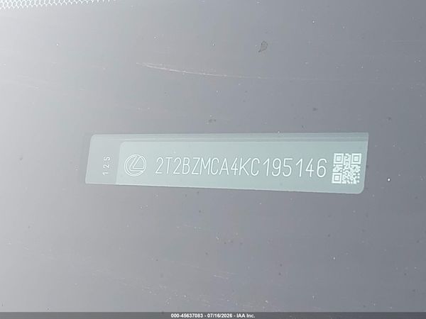 2019 LEXUS RX 350 350 Standard