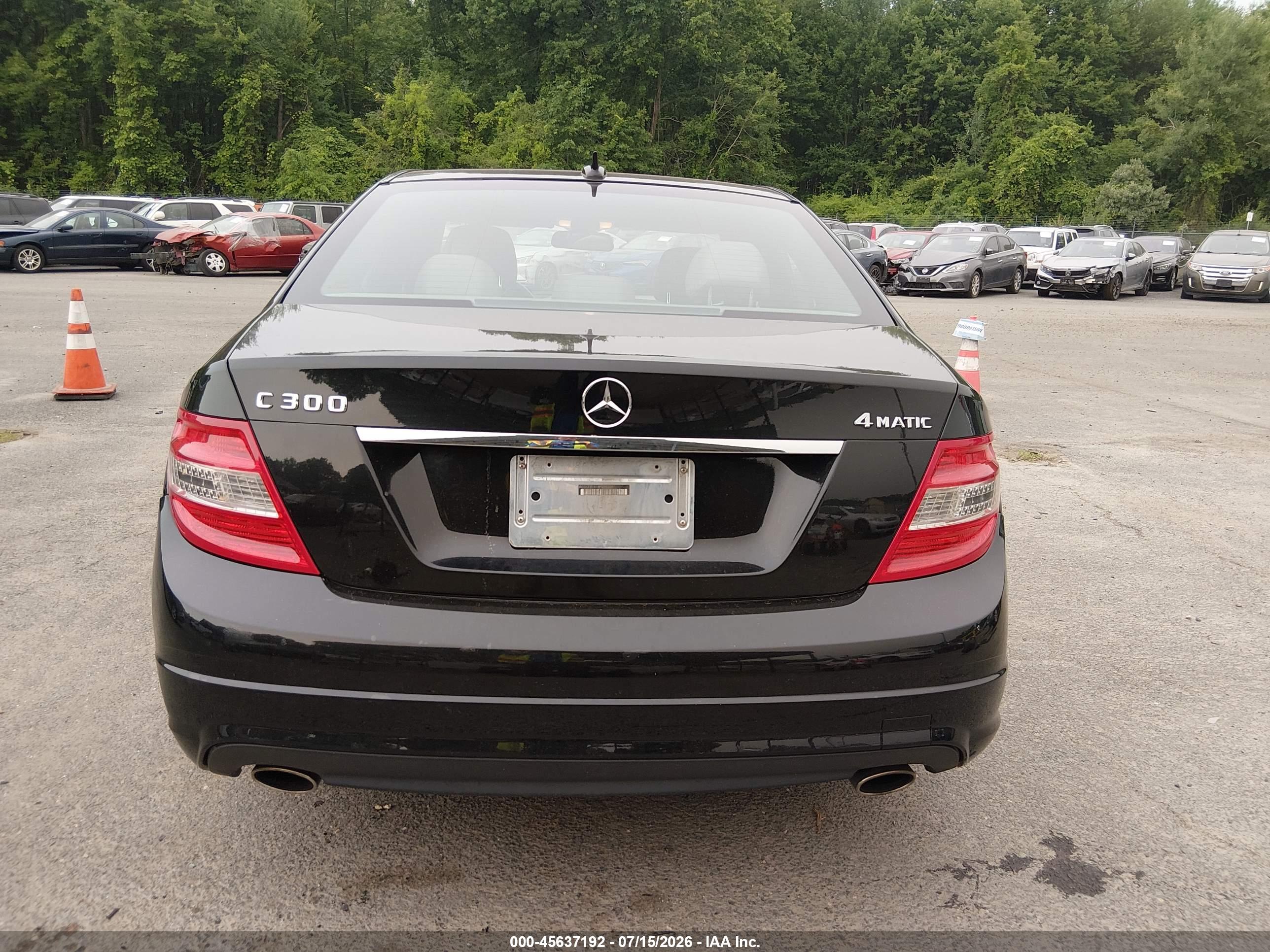 2008 MERCEDES-BENZ C 300 C300 4 MATIC