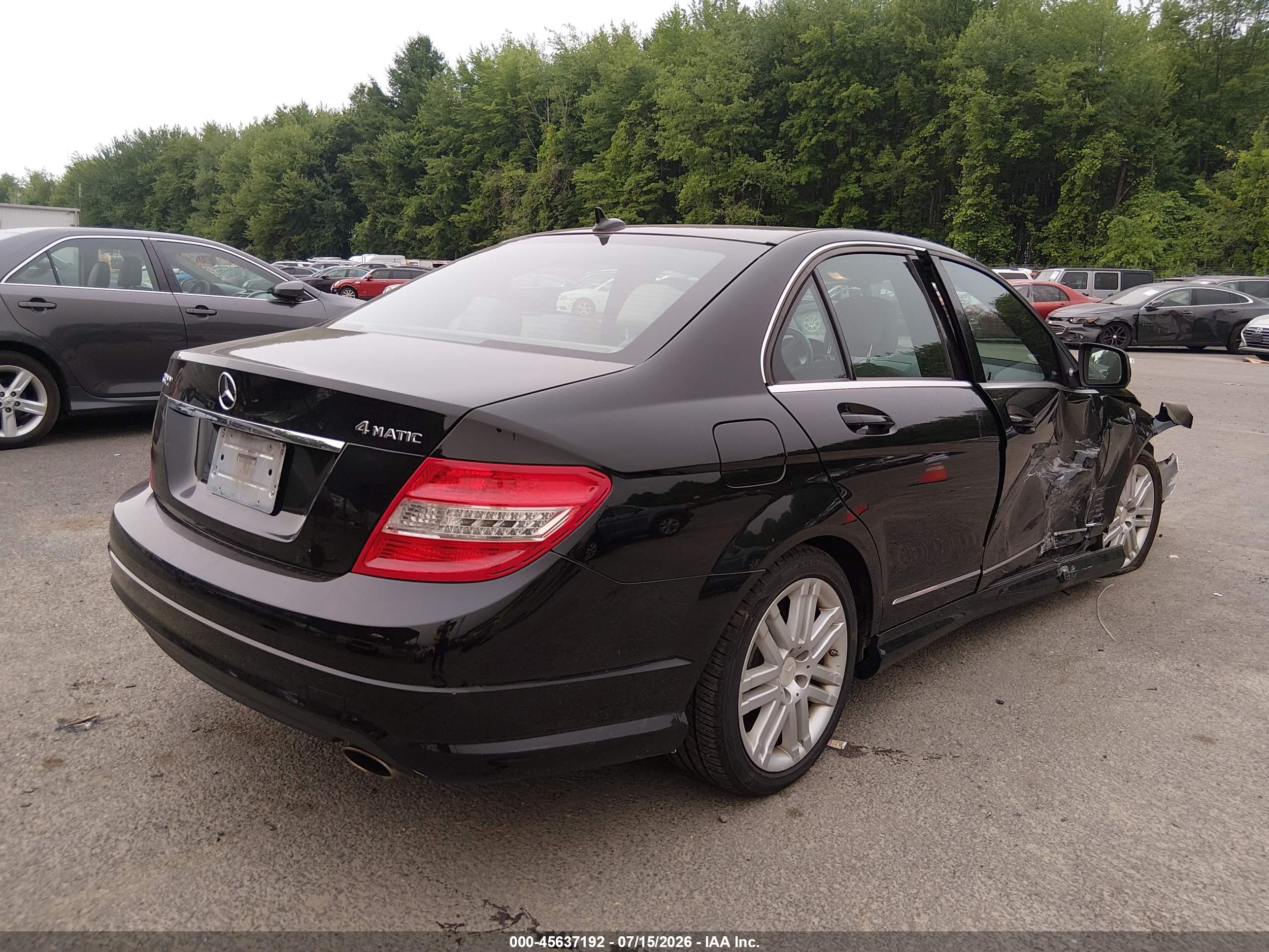 2008 MERCEDES-BENZ C 300 C300 4 MATIC