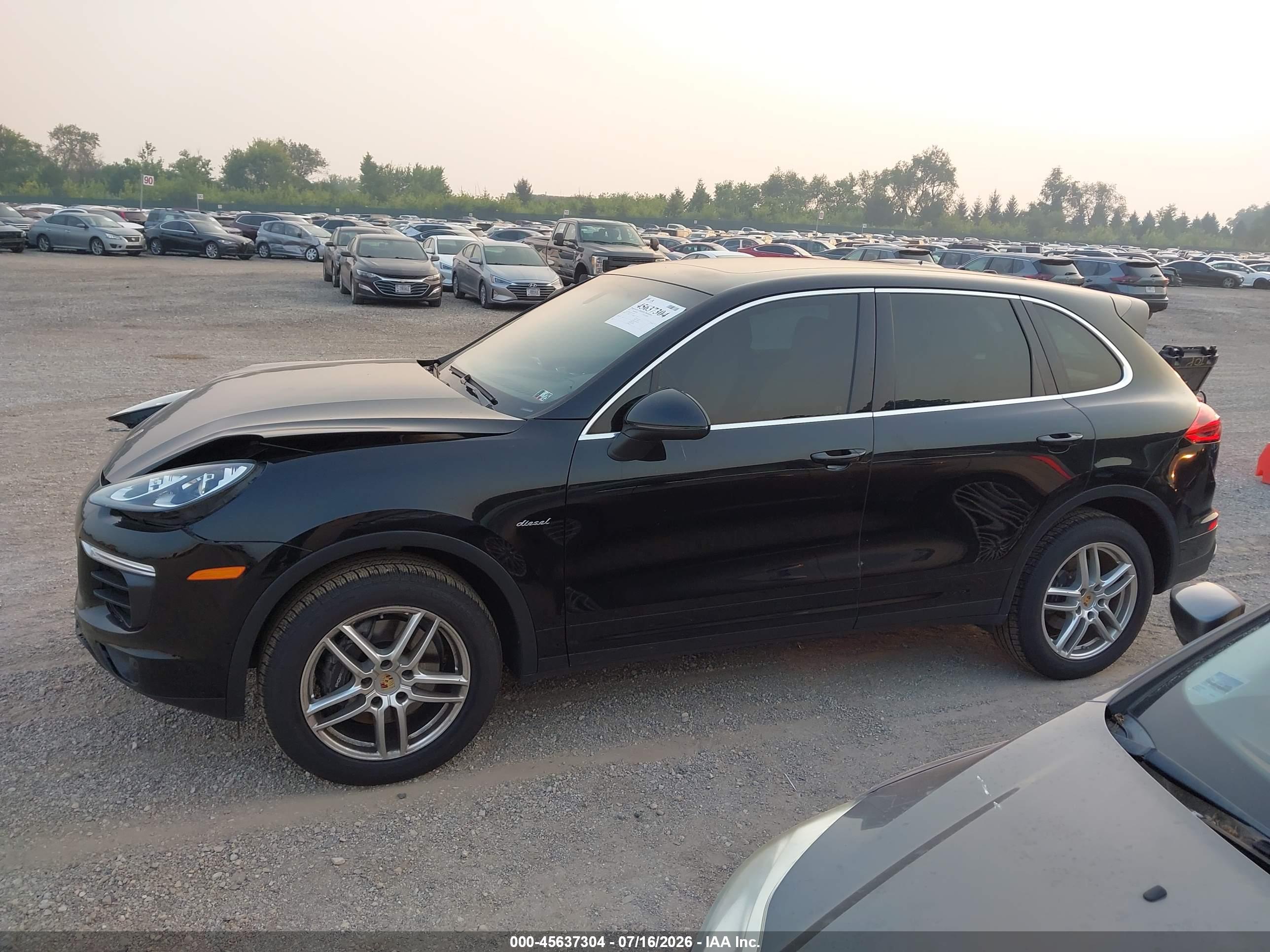 2015 PORSCHE CAYENNE DIESEL