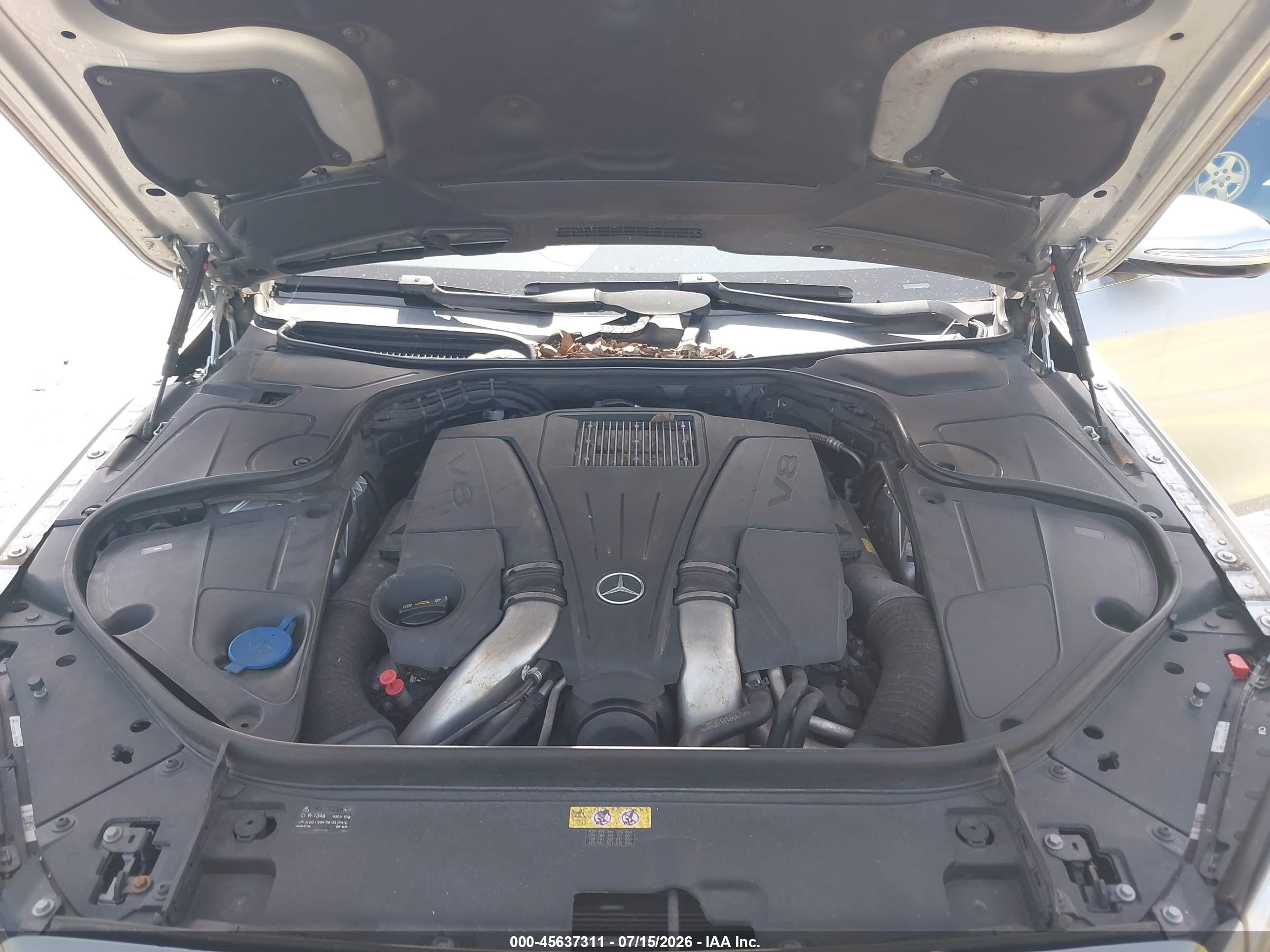 2014 MERCEDES-BENZ S 550 S550