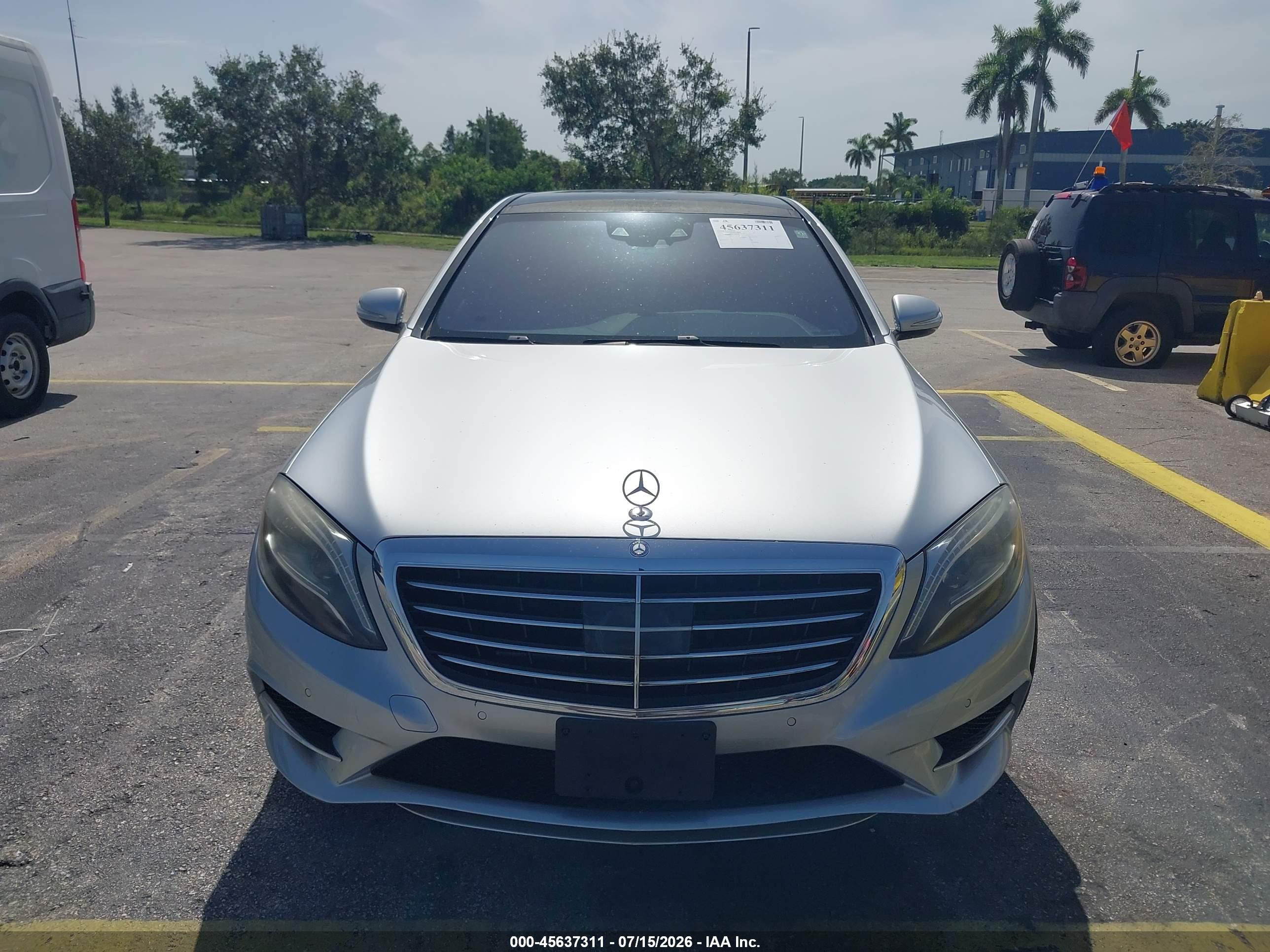 2014 MERCEDES-BENZ S 550 S550