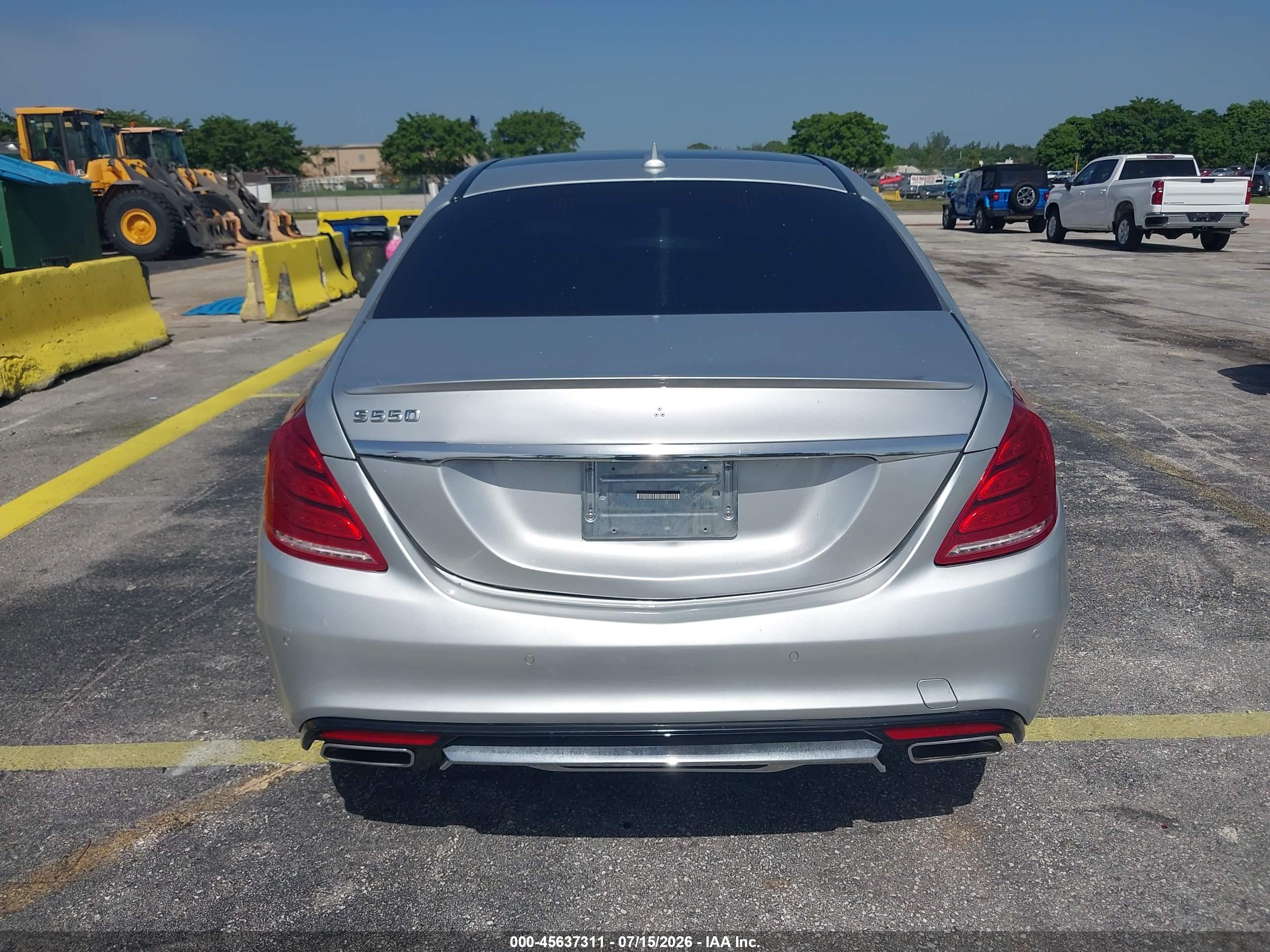 2014 MERCEDES-BENZ S 550 S550