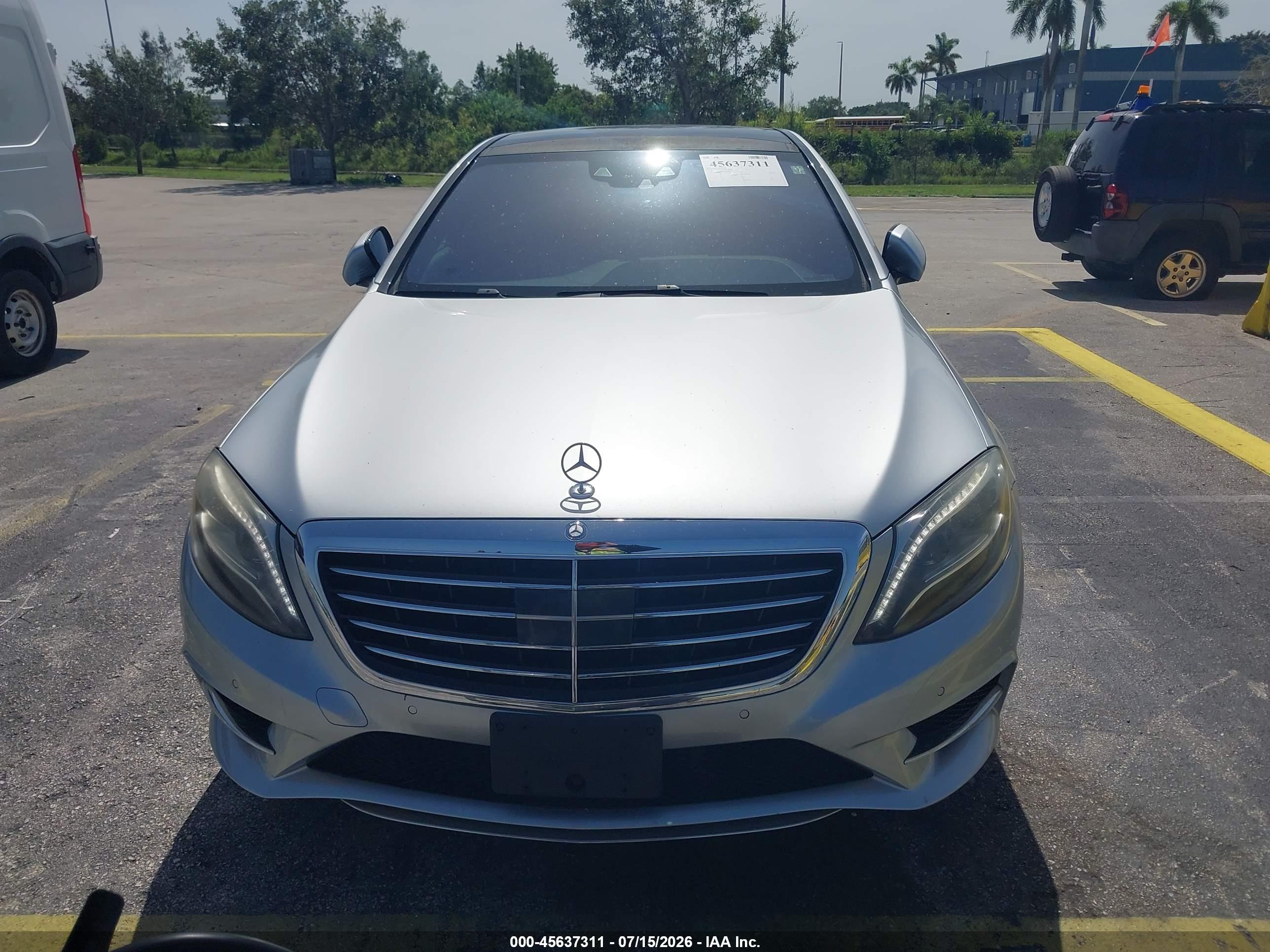 2014 MERCEDES-BENZ S 550 S550