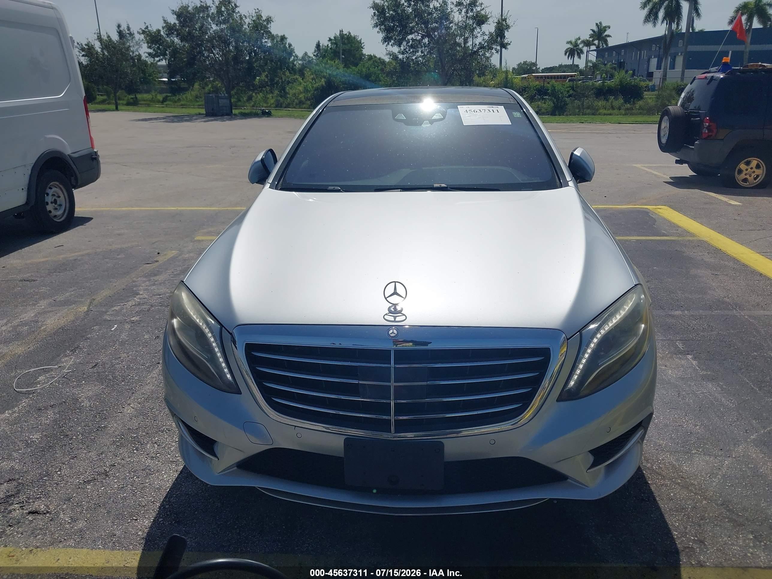 2014 MERCEDES-BENZ S 550 S550