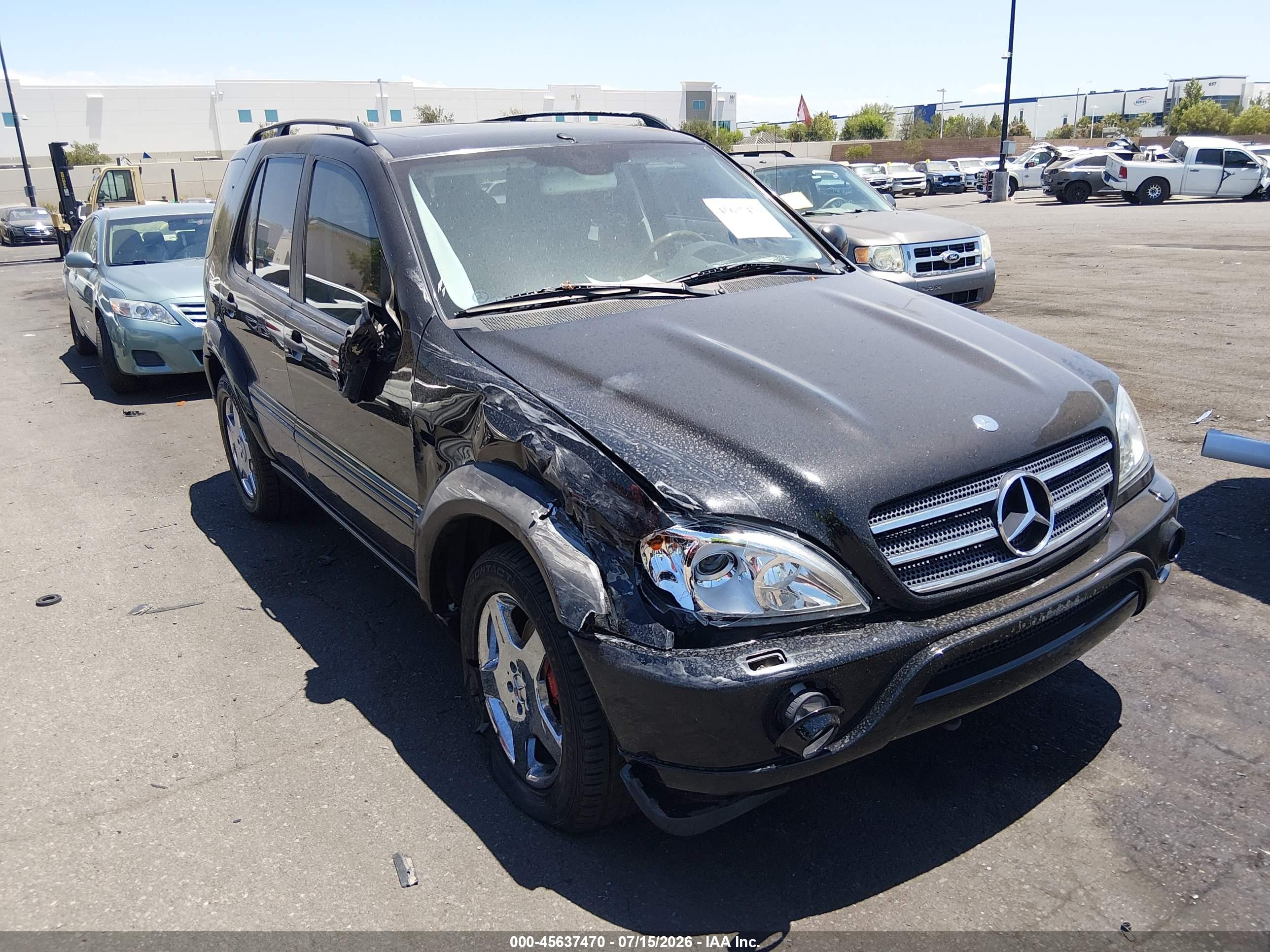 2001 MERCEDES-BENZ ML 55 AMG ML55