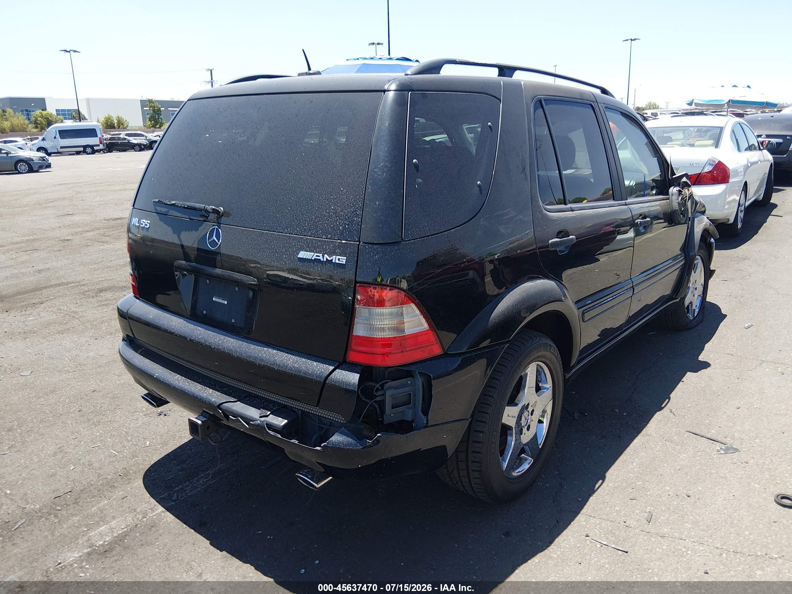 2001 MERCEDES-BENZ ML 55 AMG ML55