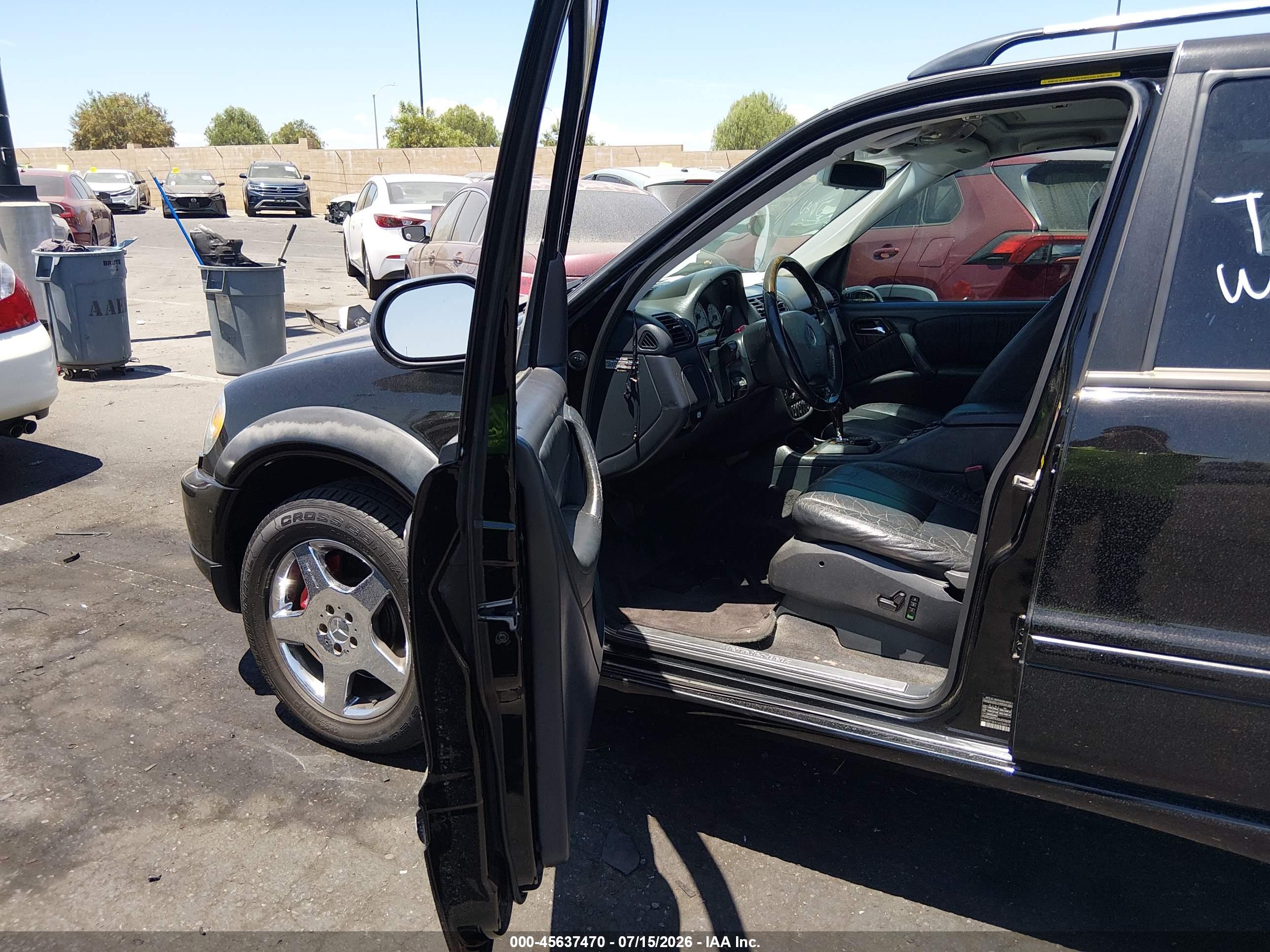 2001 MERCEDES-BENZ ML 55 AMG ML55