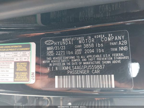 2023 HYUNDAI ELANTRA SEL