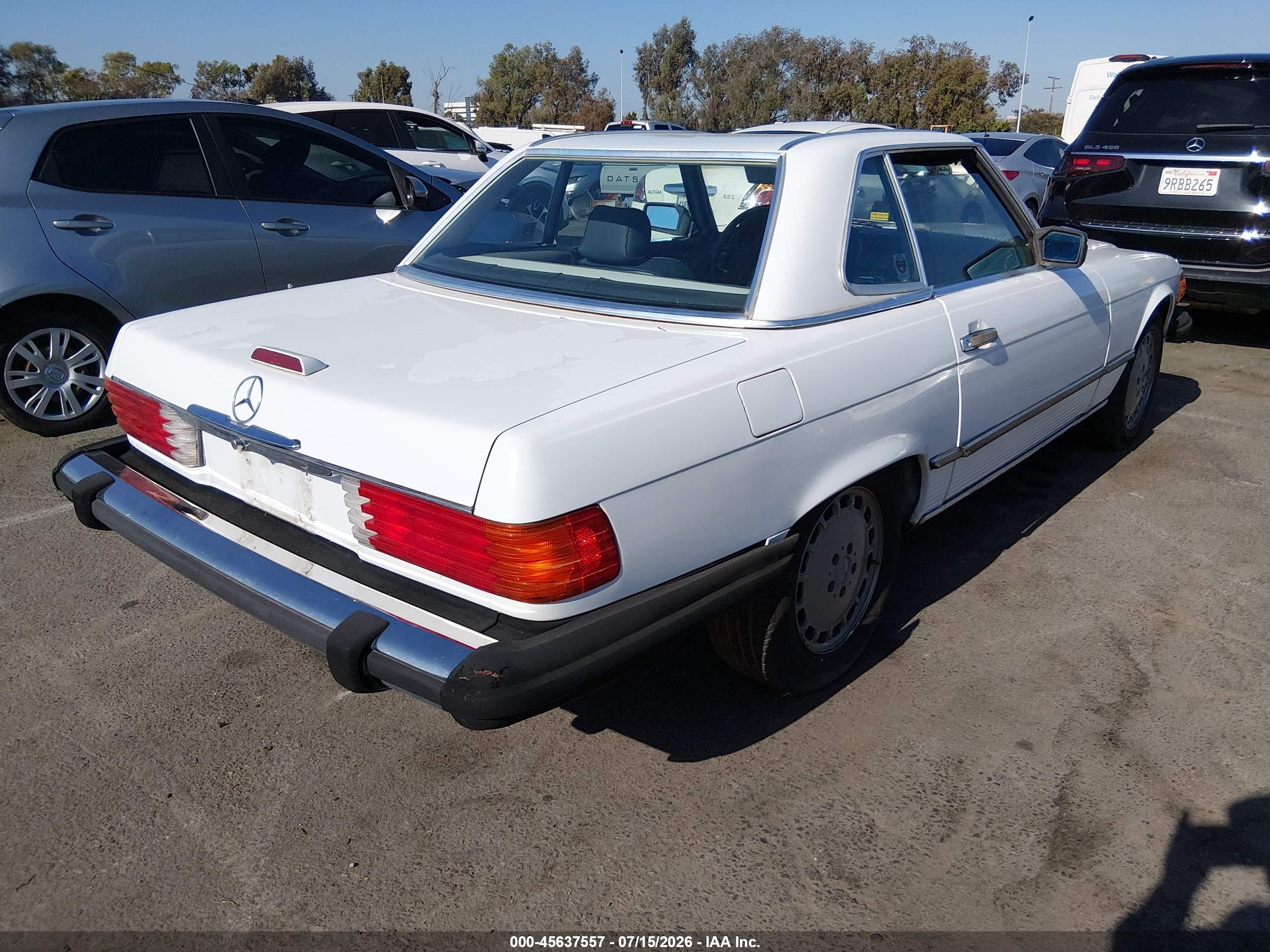 1988 MERCEDES-BENZ 560 560SL