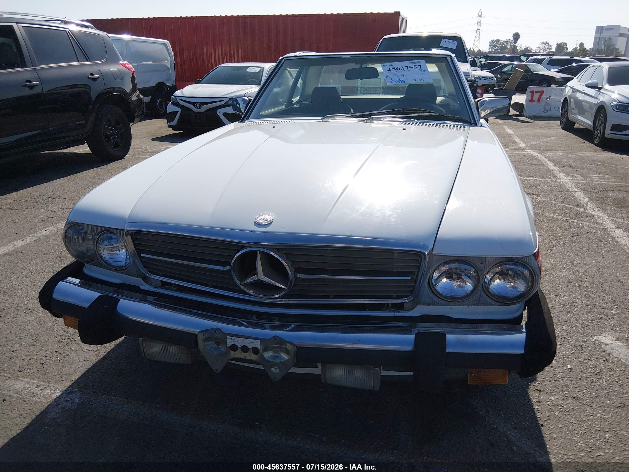 1988 MERCEDES-BENZ 560 560SL
