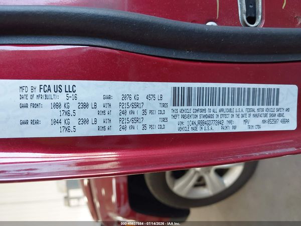 2016 JEEP PATRIOT SPORT